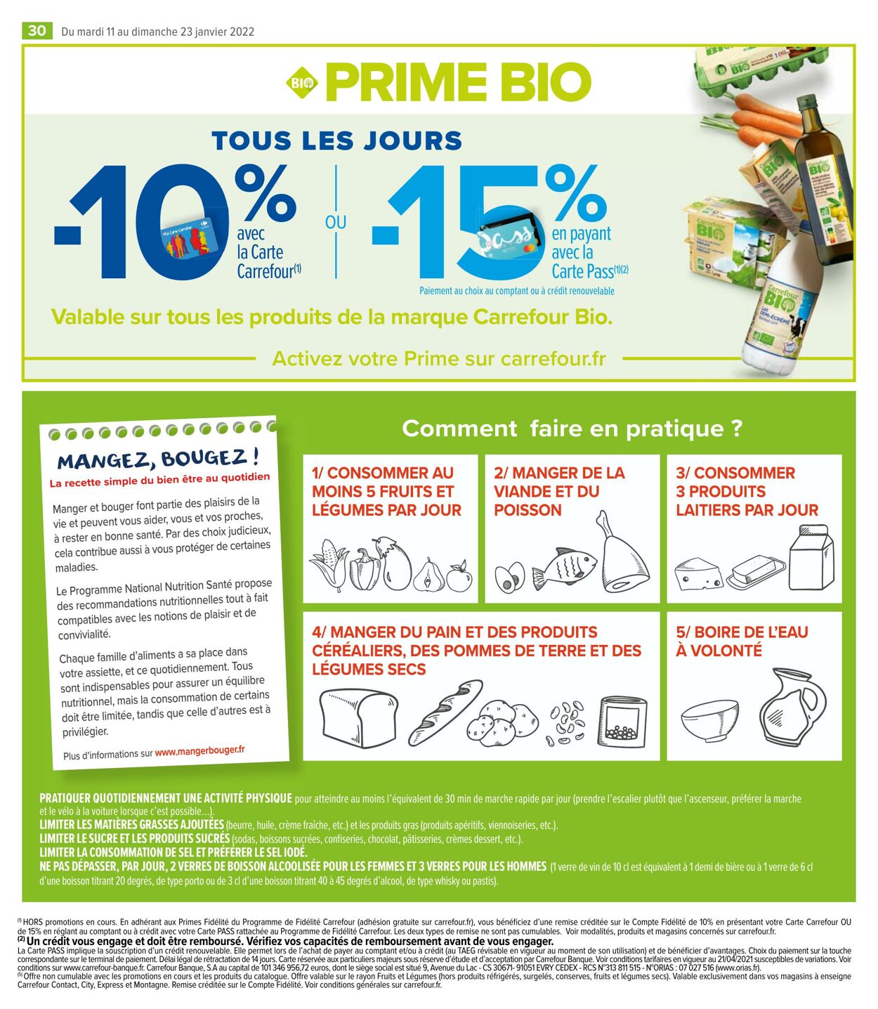 Catalogue Carrefour 11.01.2022 - 23.01.2022