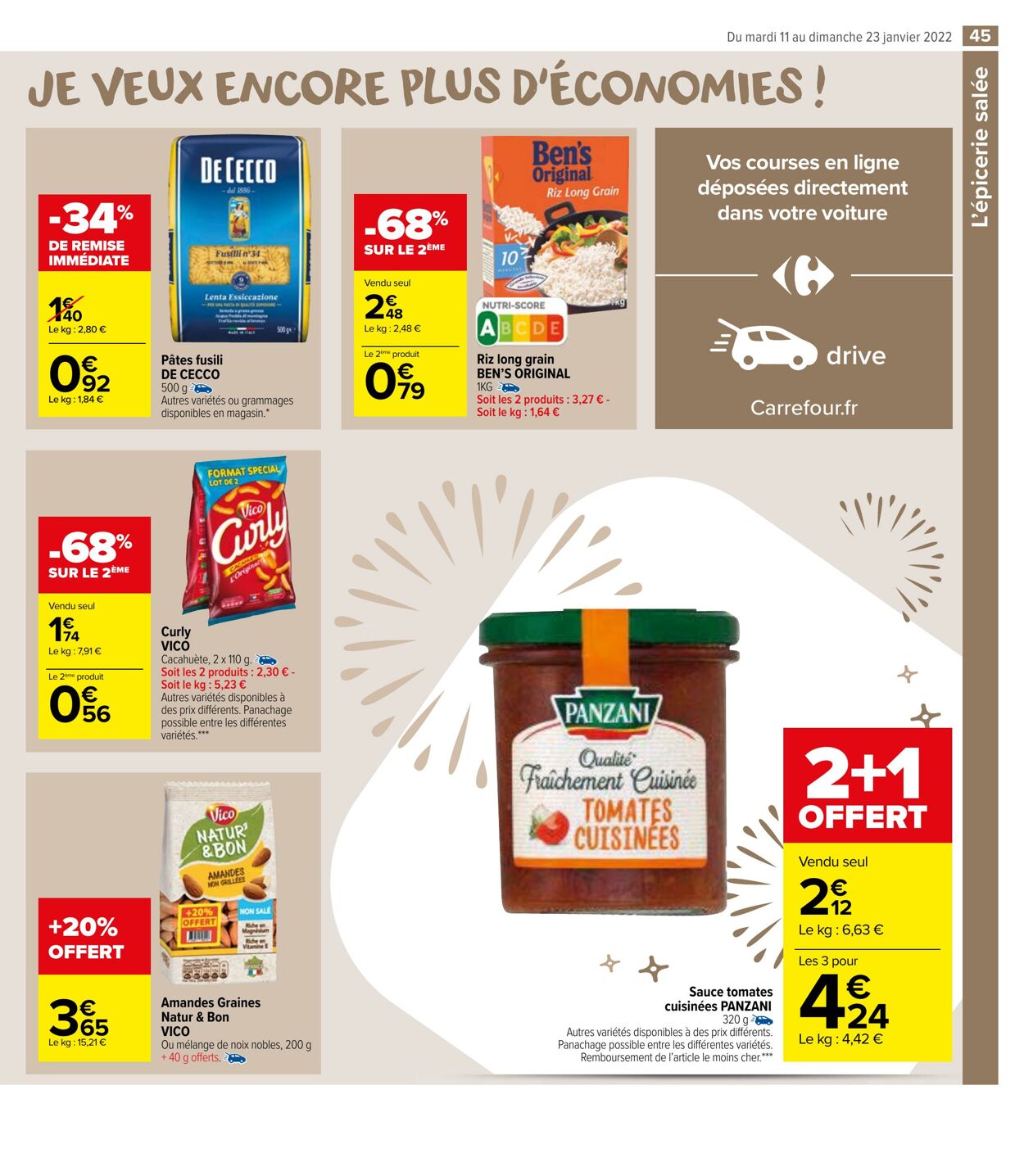 Catalogue Carrefour 11.01.2022 - 23.01.2022