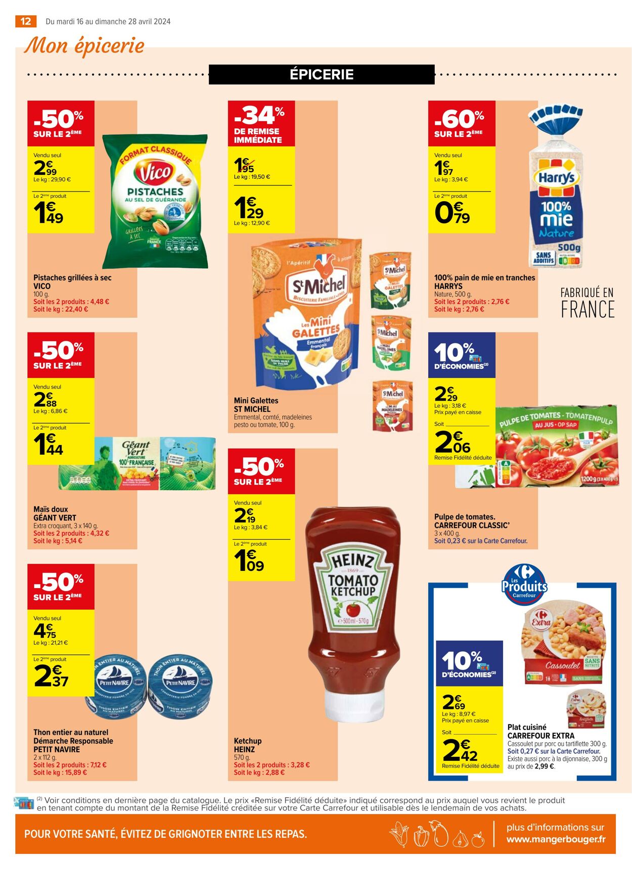 Catalogue Carrefour 16.04.2024 - 28.04.2024