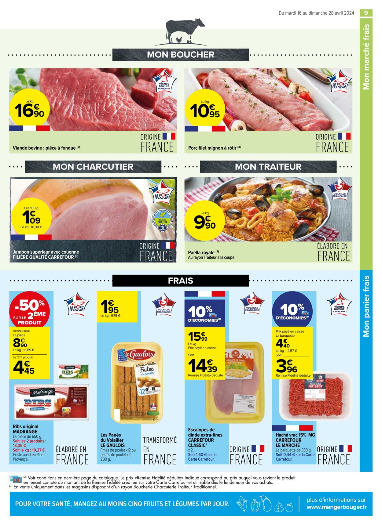 Catalogue Carrefour 16.04.2024 - 28.04.2024