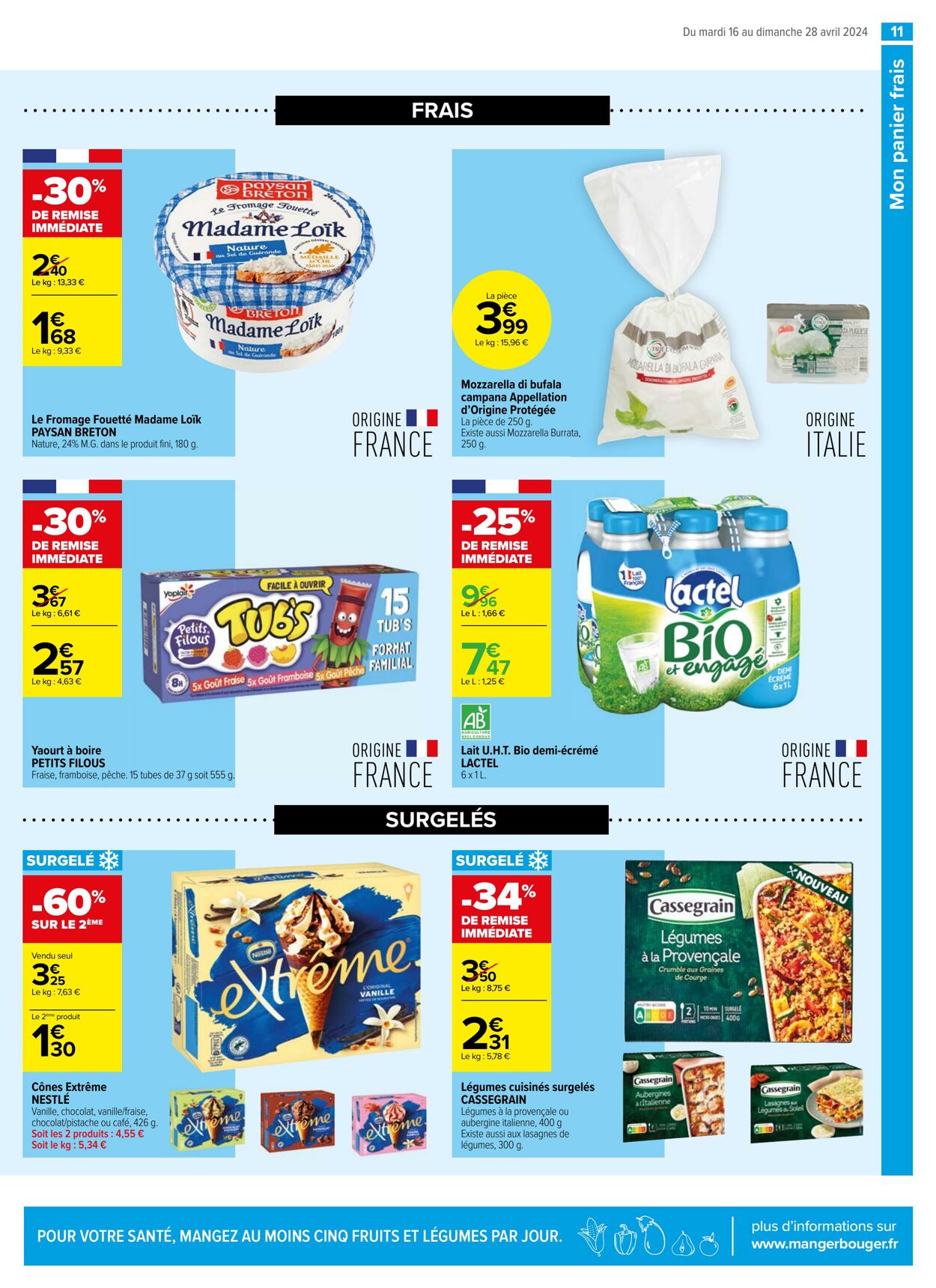 Catalogue Carrefour 16.04.2024 - 28.04.2024