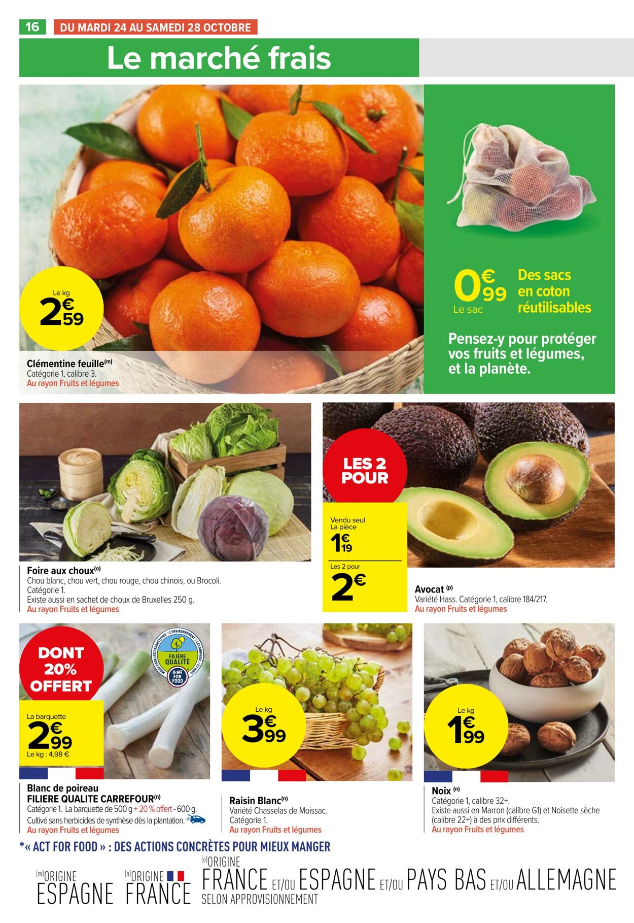 Catalogue Carrefour Market 24.10.2023 - 05.11.2023