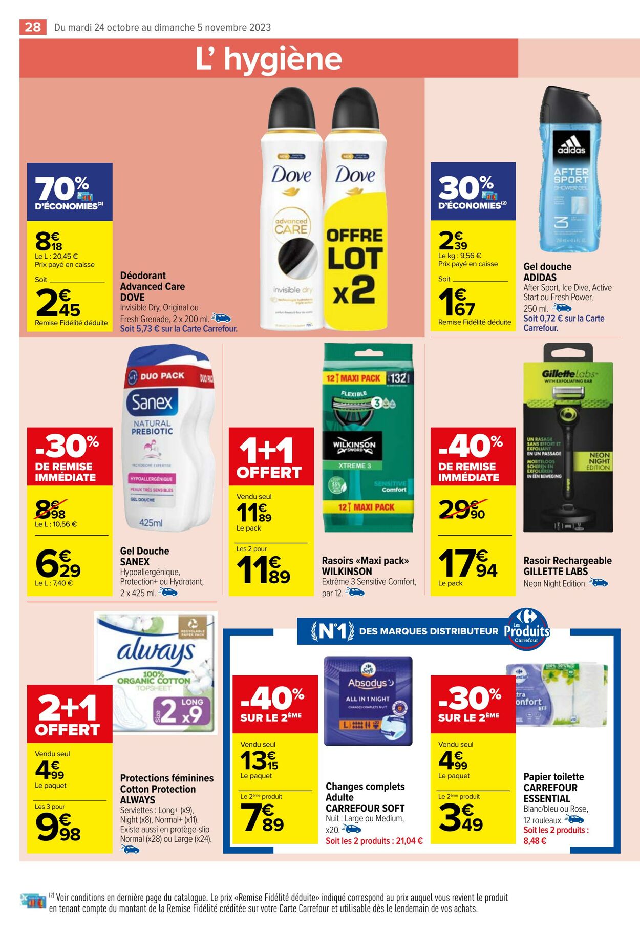 Catalogue Carrefour Market 24.10.2023 - 05.11.2023