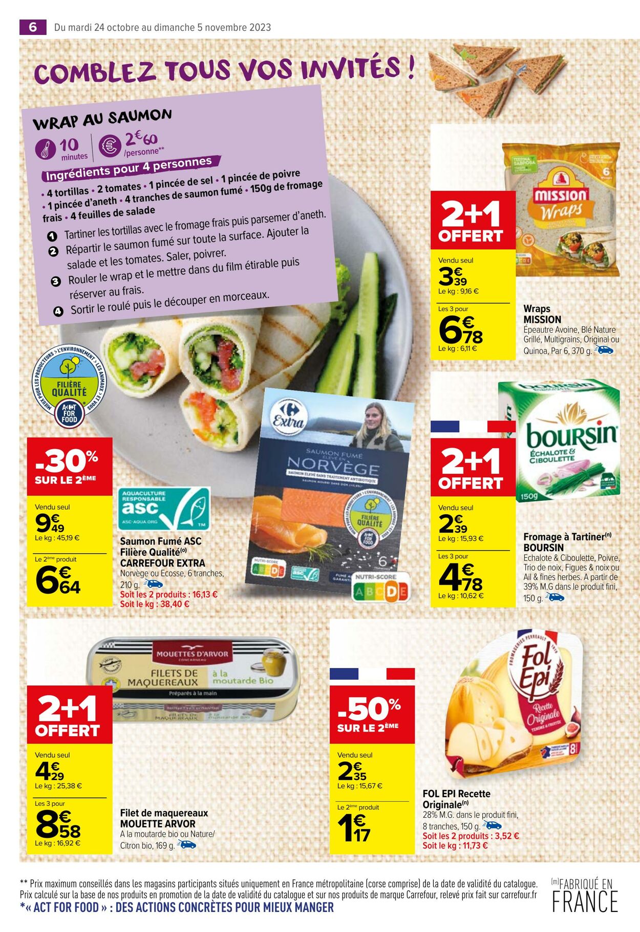Catalogue Carrefour Market 24.10.2023 - 05.11.2023