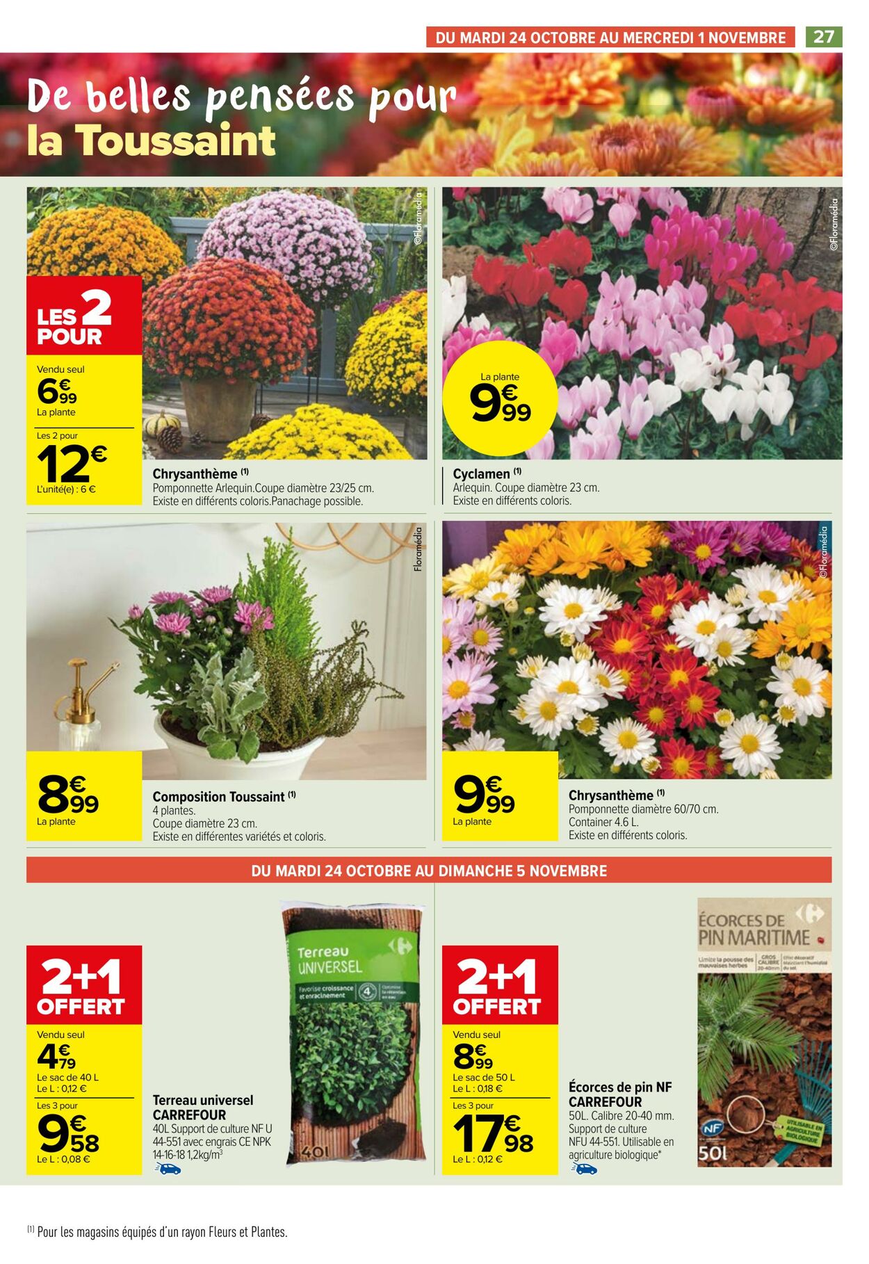 Catalogue Carrefour Market 24.10.2023 - 05.11.2023