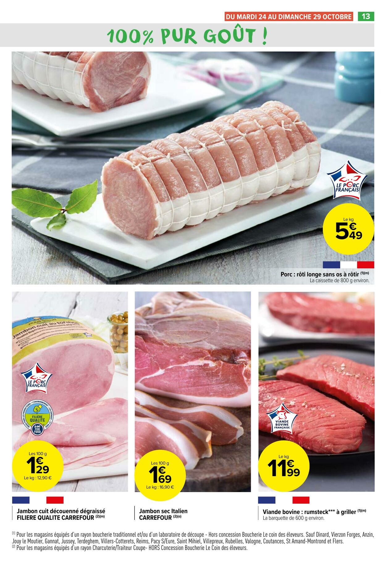 Catalogue Carrefour Market 24.10.2023 - 05.11.2023