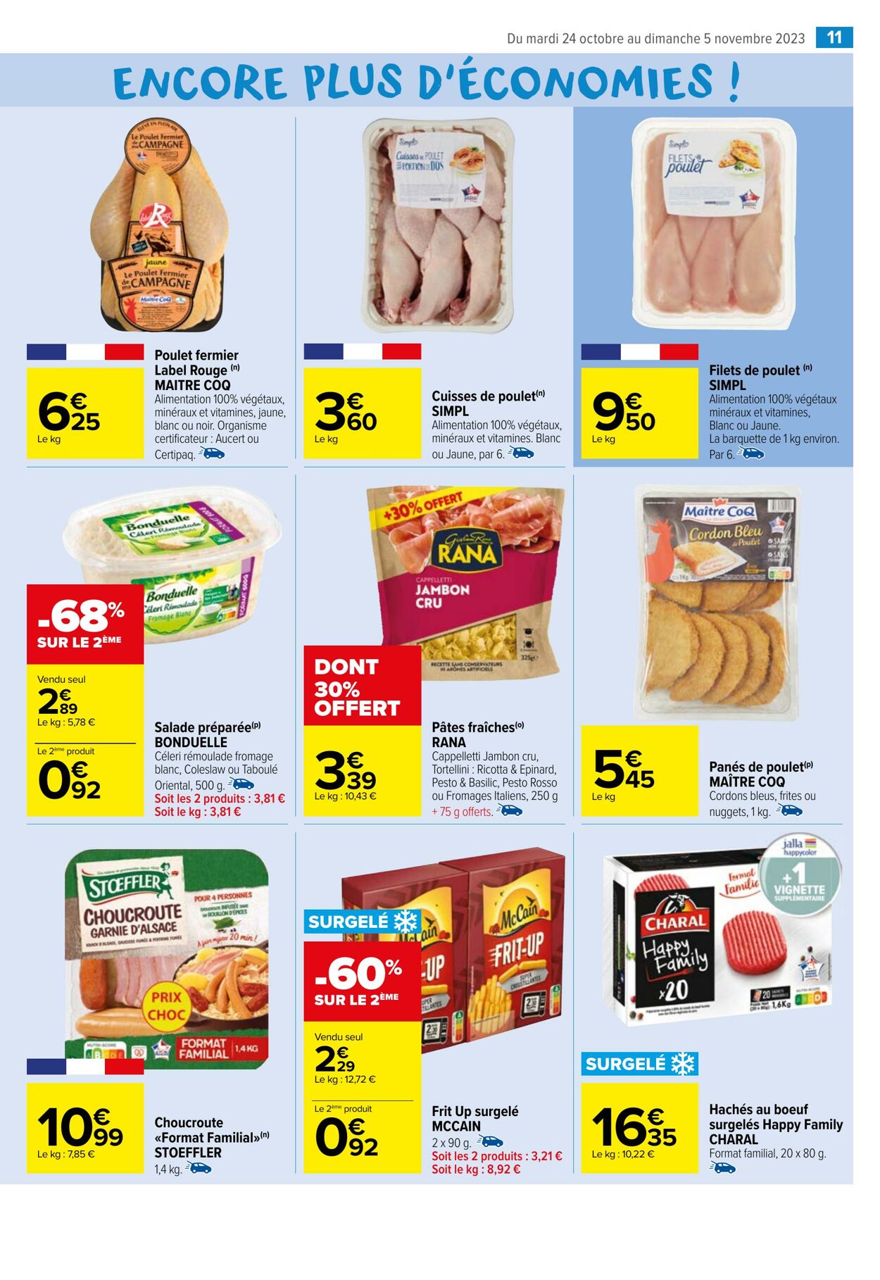 Catalogue Carrefour Market 24.10.2023 - 05.11.2023