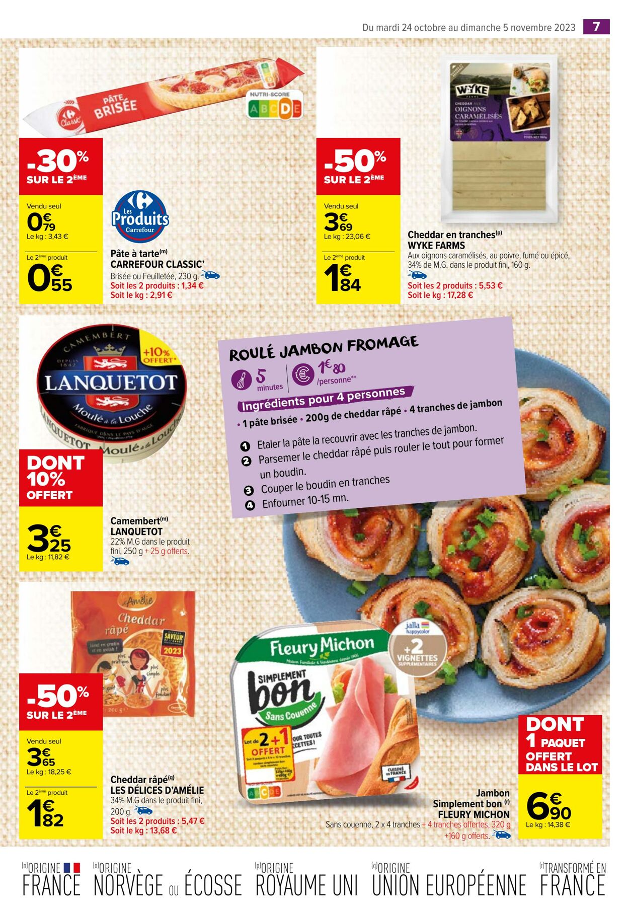 Catalogue Carrefour Market 24.10.2023 - 05.11.2023