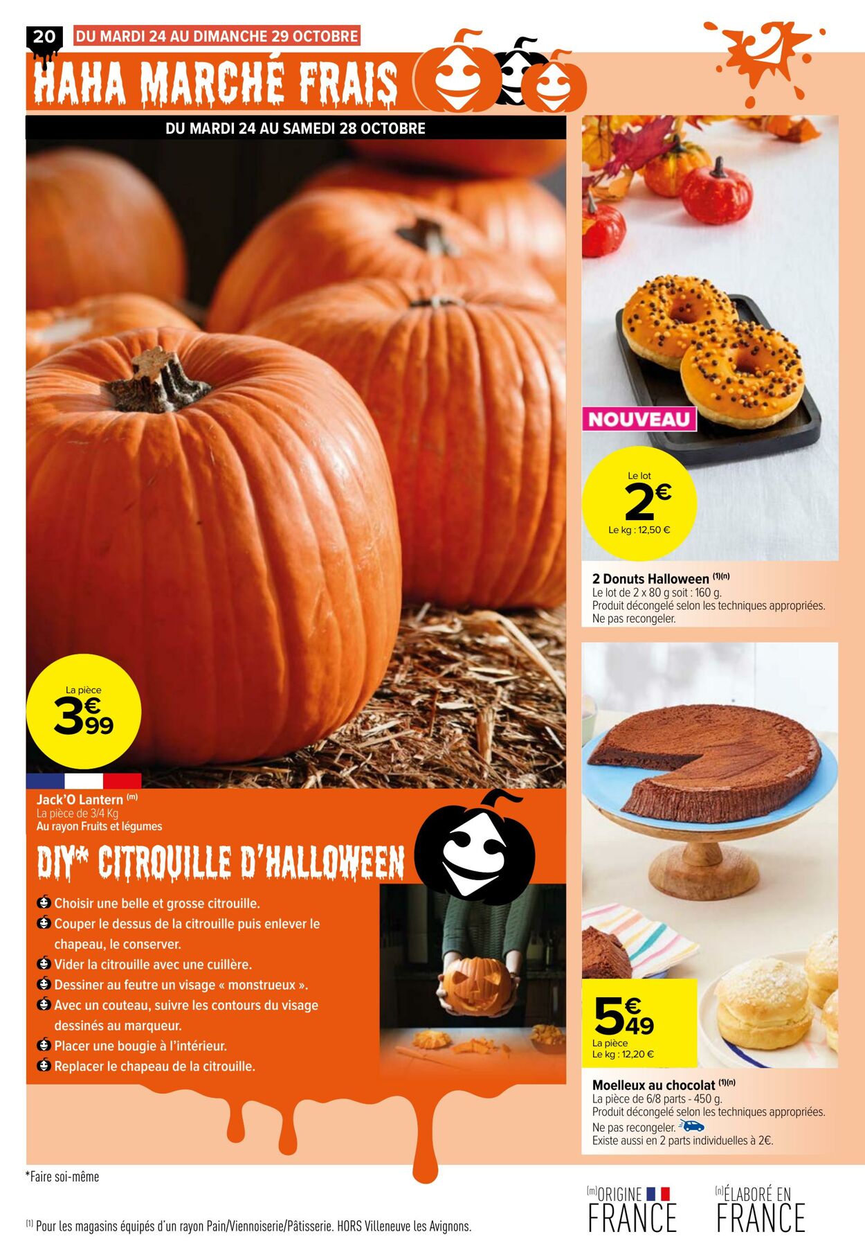 Catalogue Carrefour Market 24.10.2023 - 05.11.2023