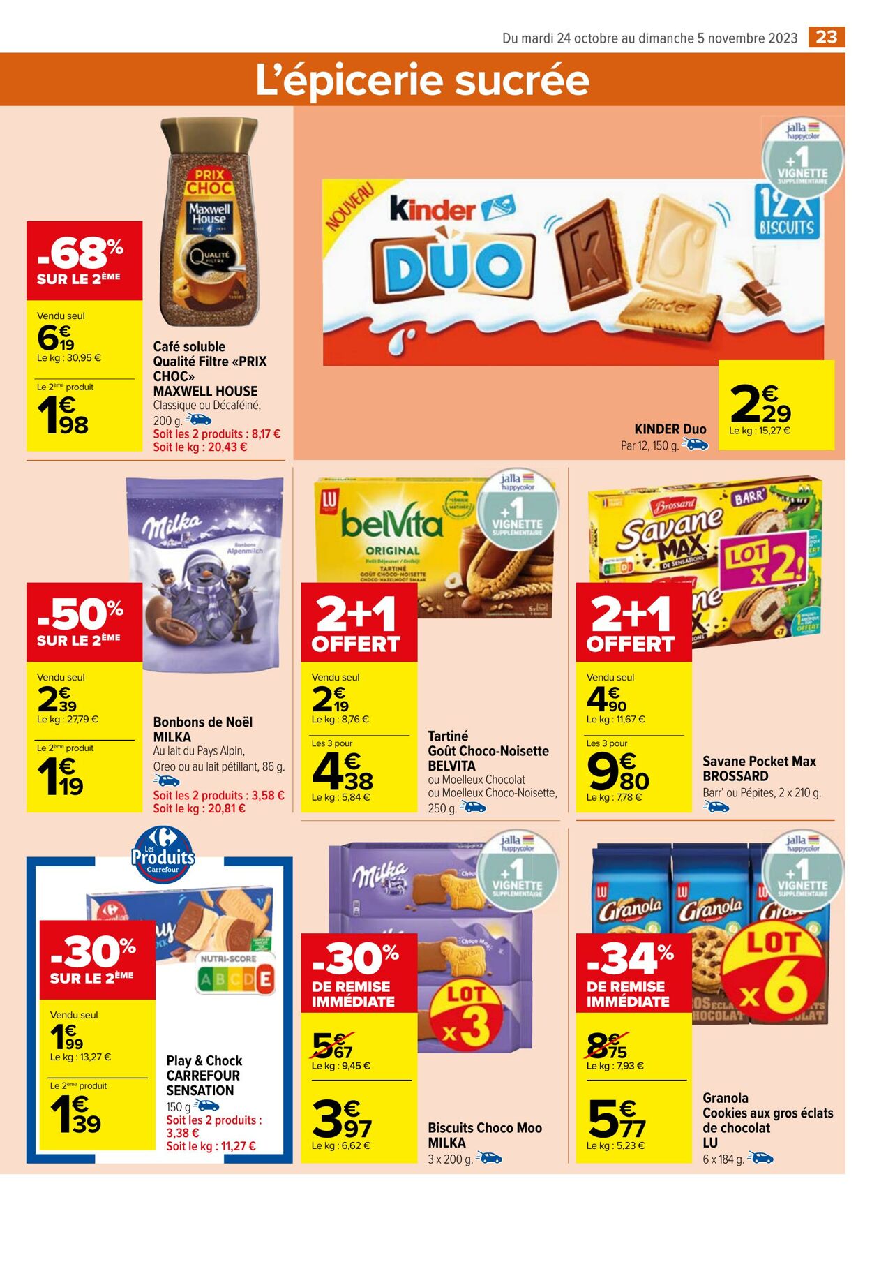 Catalogue Carrefour Market 24.10.2023 - 05.11.2023