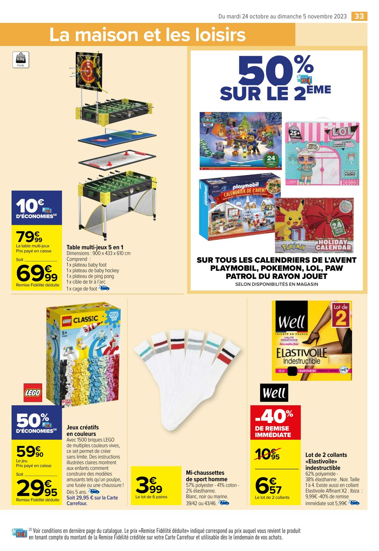 Catalogue Carrefour Market 24.10.2023 - 05.11.2023