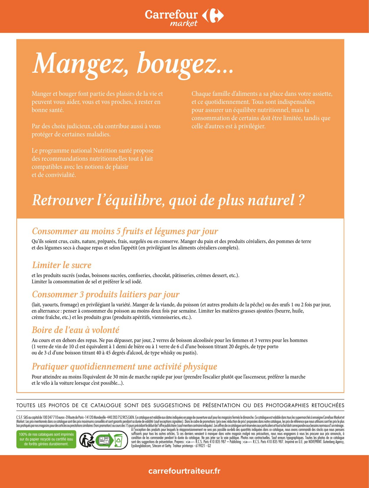 Catalogue Carrefour 04.10.2021 - 03.04.2022