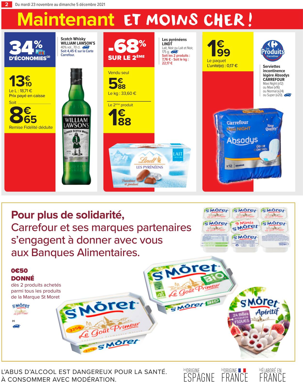 Catalogue Carrefour 23.11.2021 - 05.12.2021