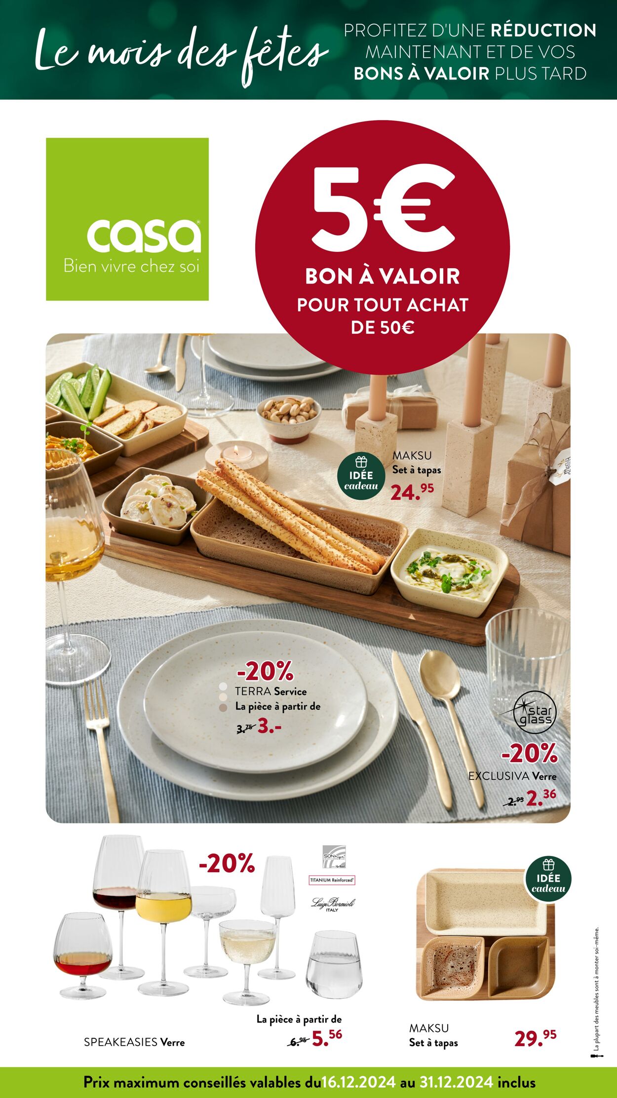 CASA Catalogues promotionnels