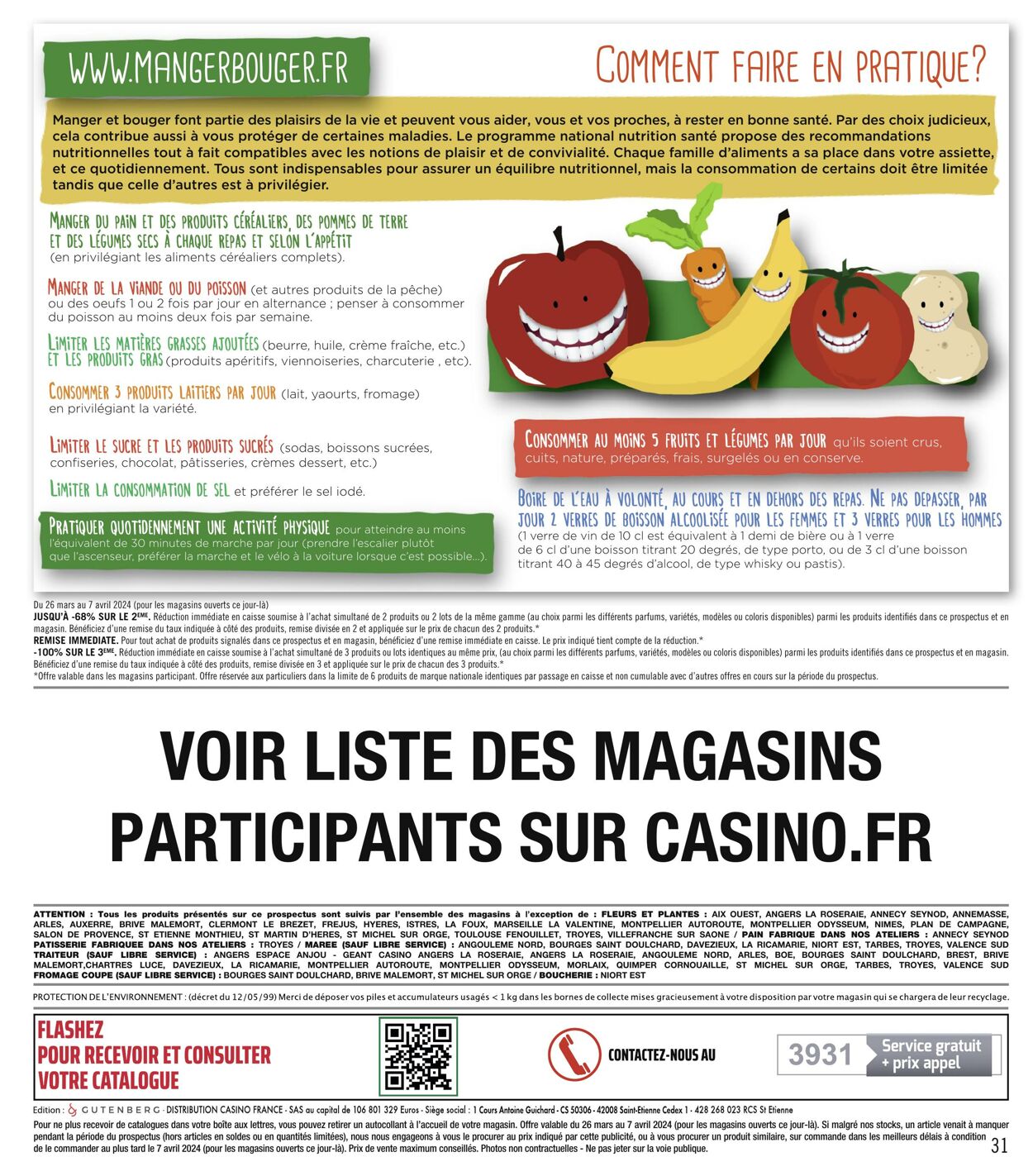 Catalogue Casino #hyper Frais 26.03.2024 - 07.04.2024