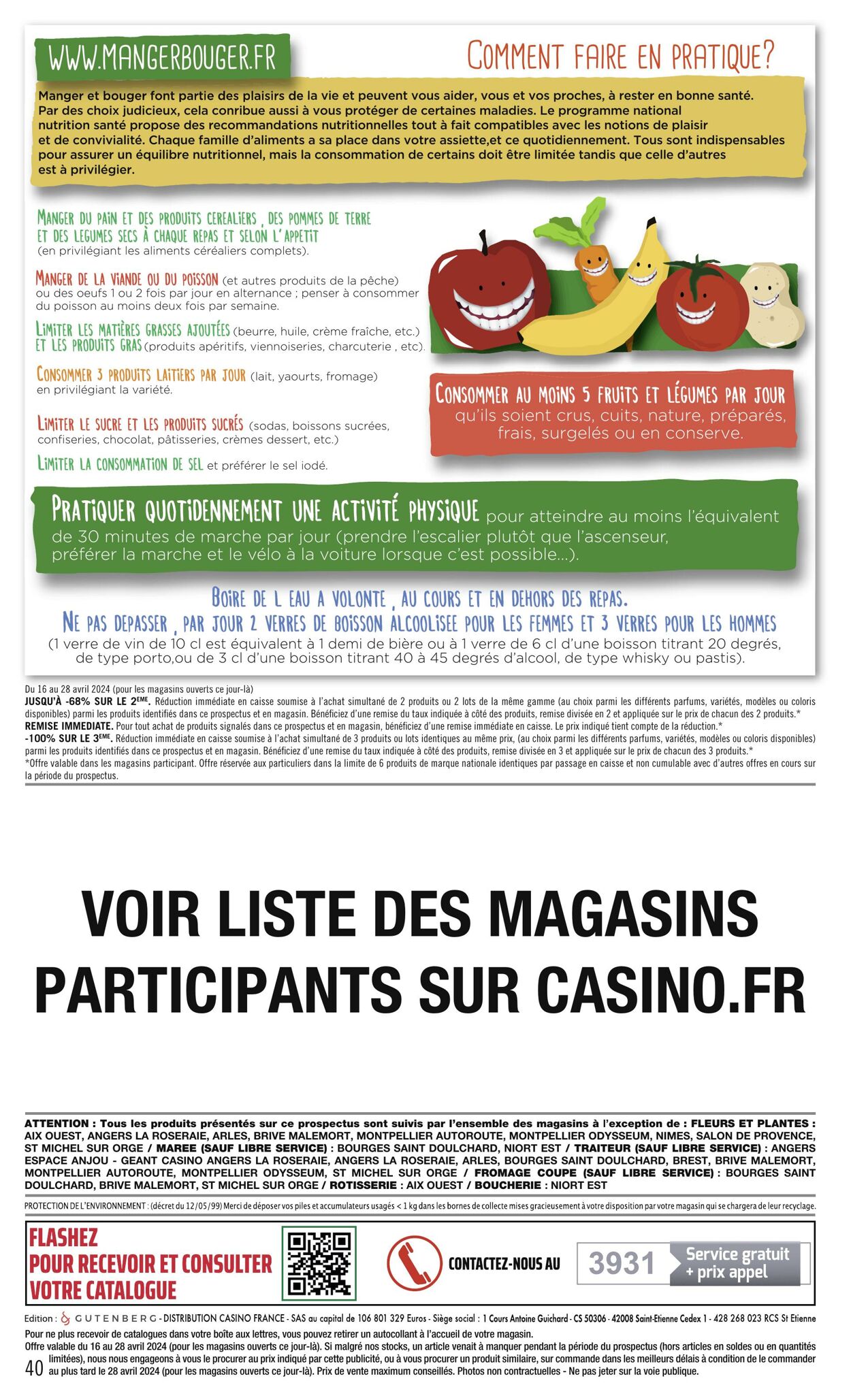 Catalogue Casino #hyper Frais 16.04.2024 - 28.04.2024