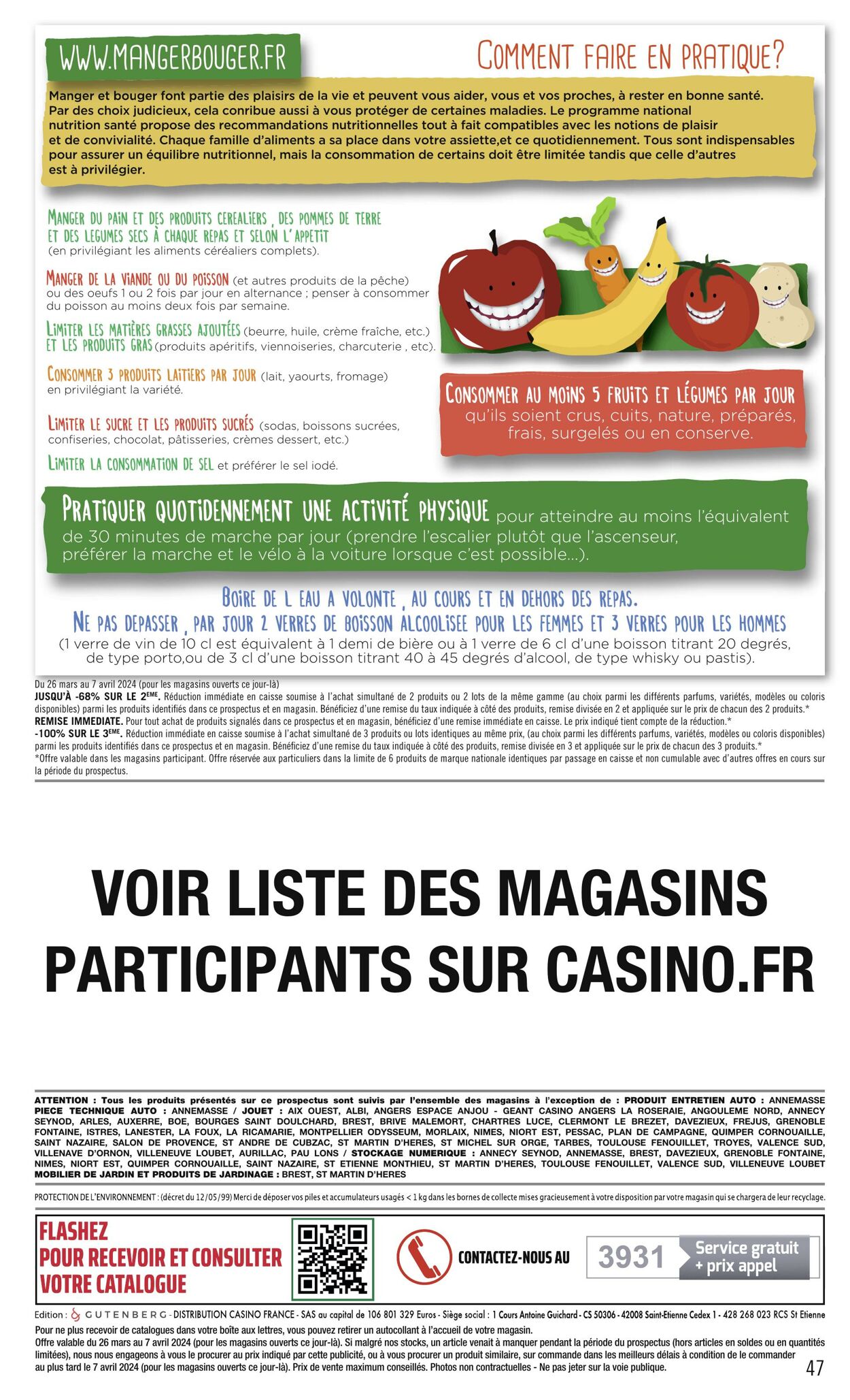 Catalogue Casino #hyper Frais 26.03.2024 - 07.04.2024