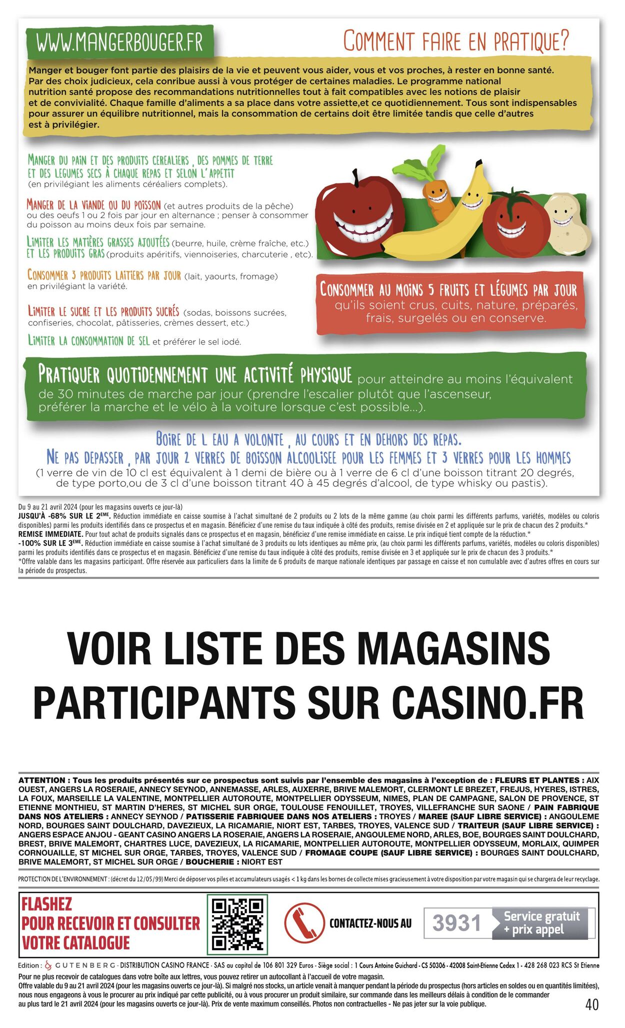 Catalogue Casino #hyper Frais 09.04.2024 - 21.04.2024