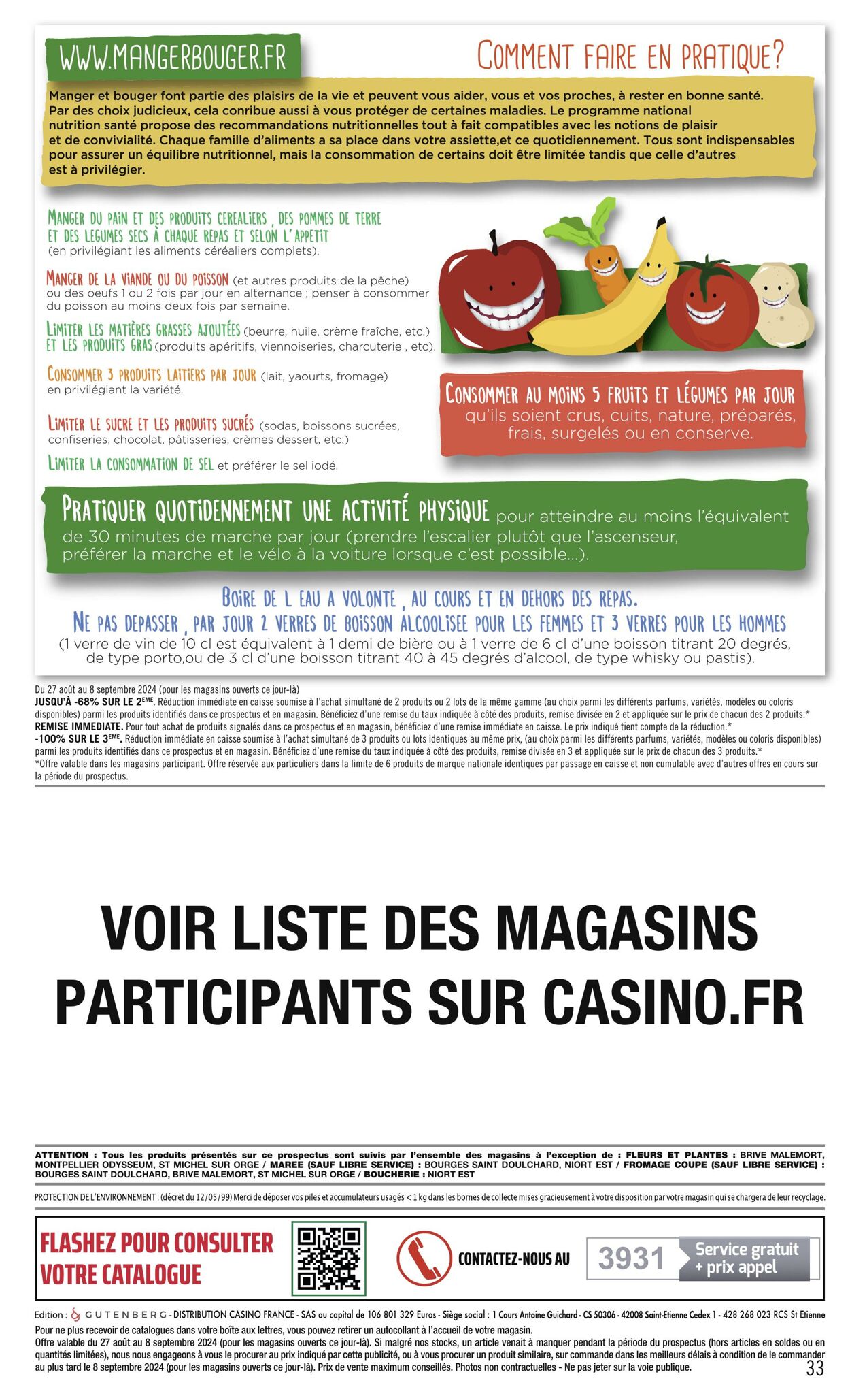 Catalogue Casino #hyper Frais 26.08.2024 - 09.09.2024