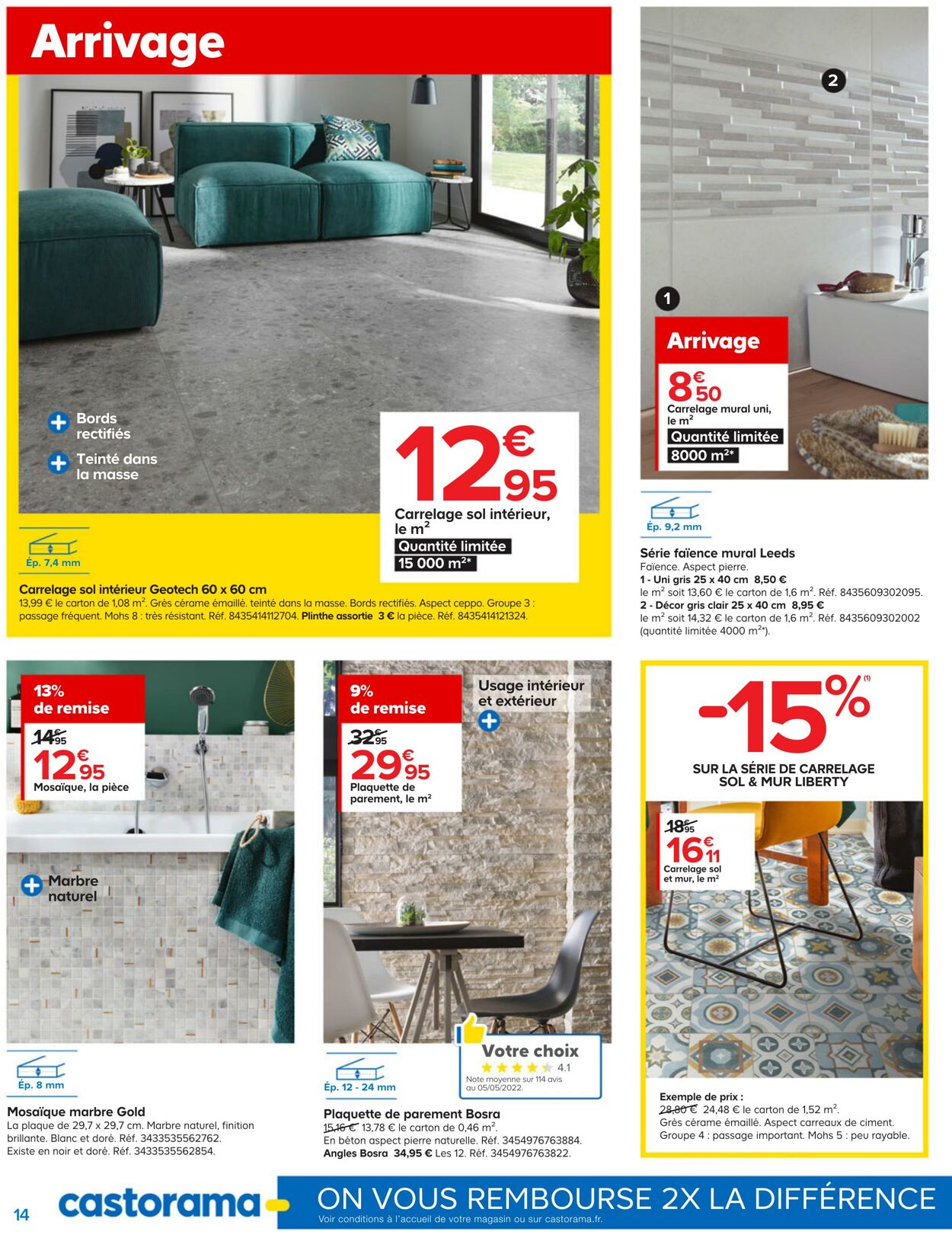 Catalogue Castorama 27.07.2022 - 15.08.2022