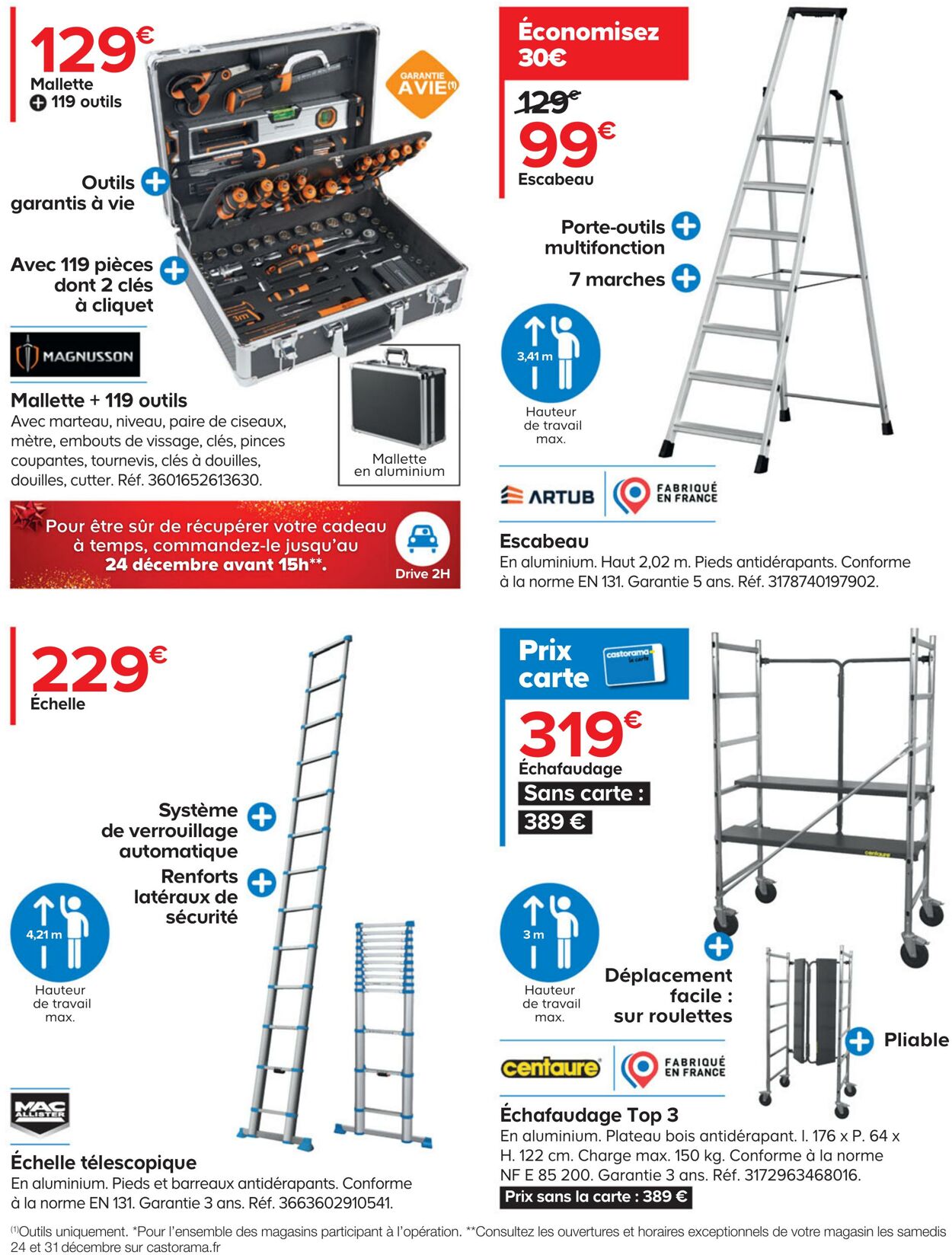 Catalogue Castorama 14.12.2022 - 02.01.2023