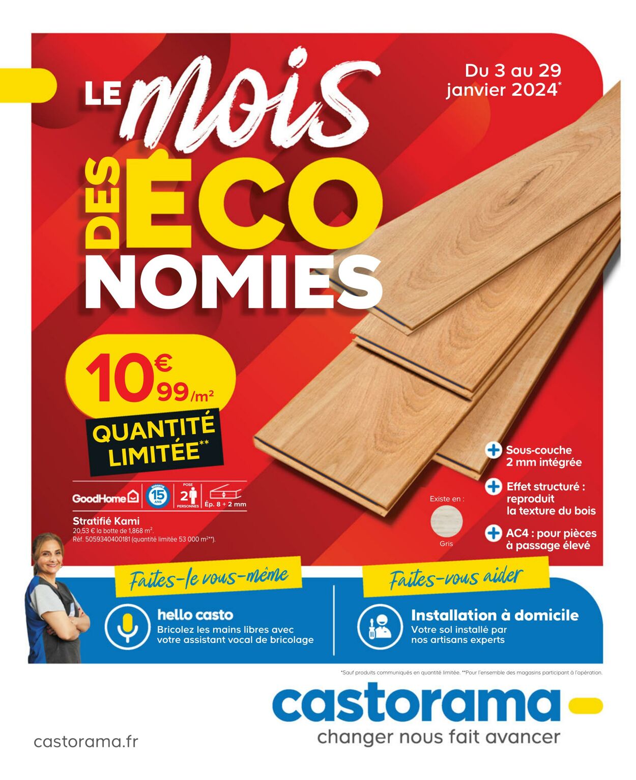 Catalogue Castorama 03.01.2024 - 29.01.2024