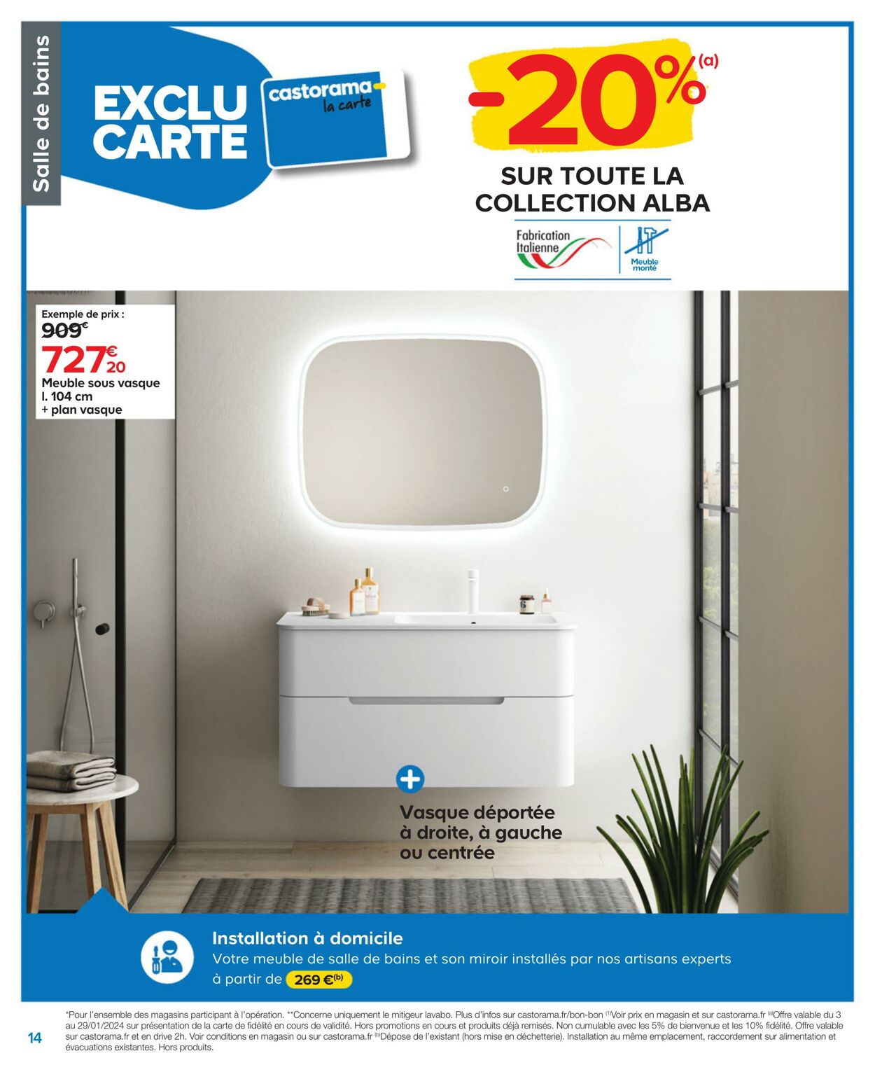 Catalogue Castorama 03.01.2024 - 29.01.2024