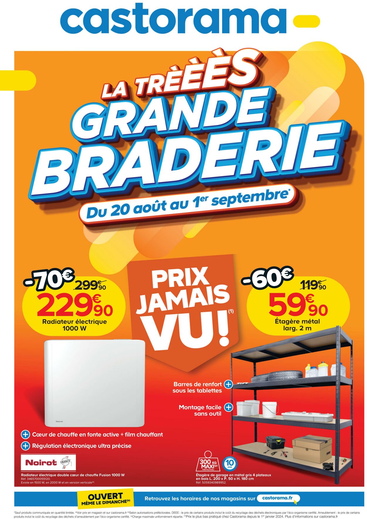 Catalogue Castorama 25.08.2025 - 01.09.2025