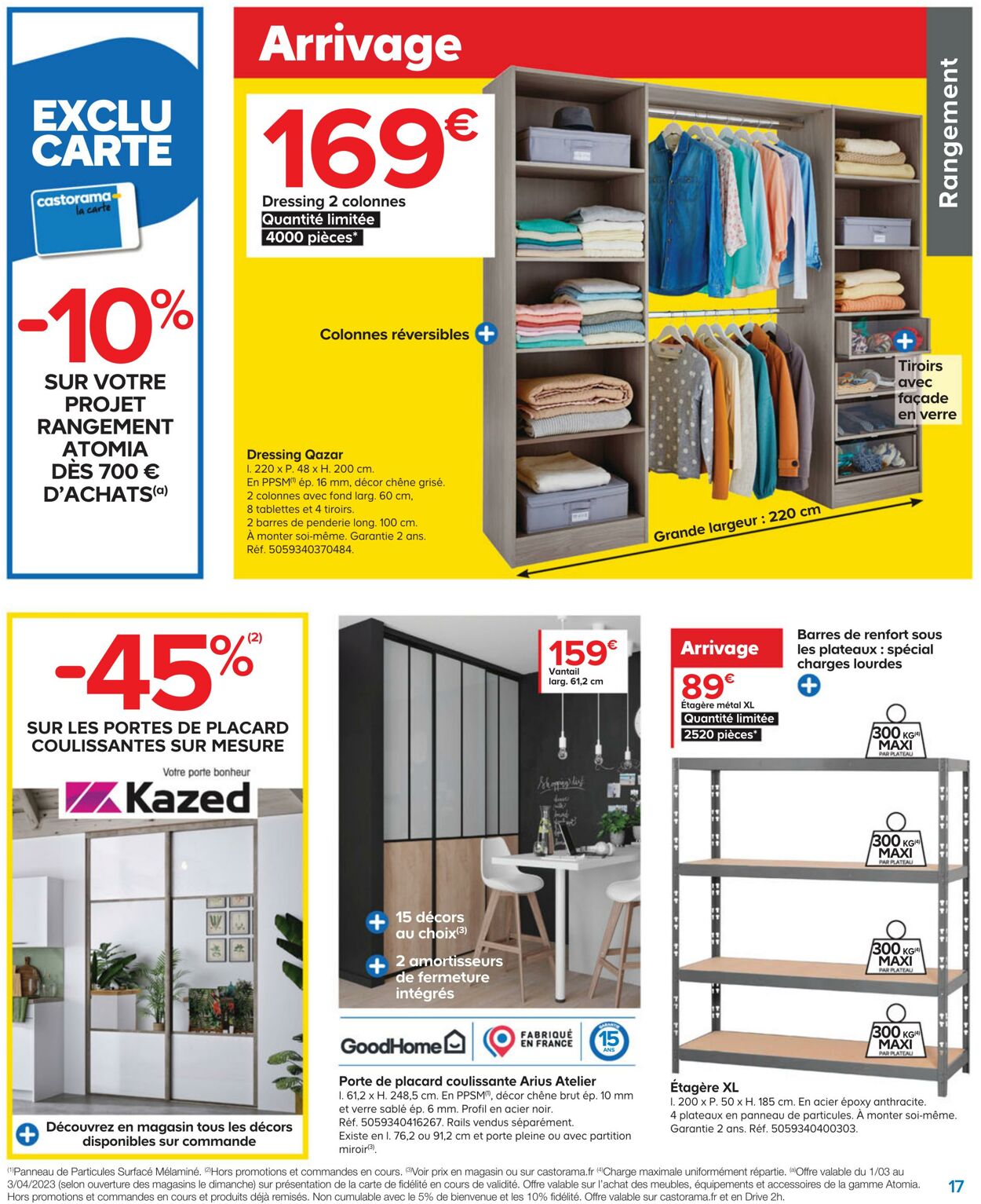 Catalogue Castorama 22.03.2023 - 03.04.2023