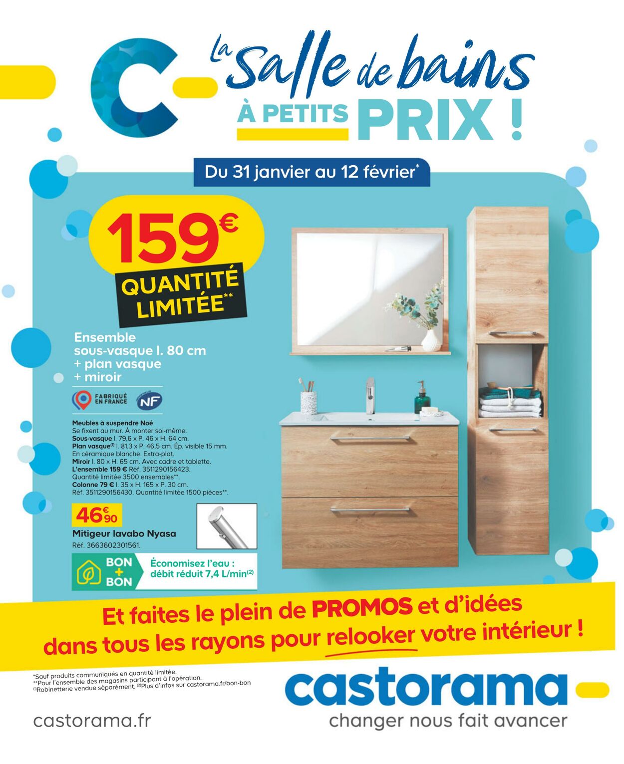 Catalogue Castorama 31.01.2024 - 12.02.2024