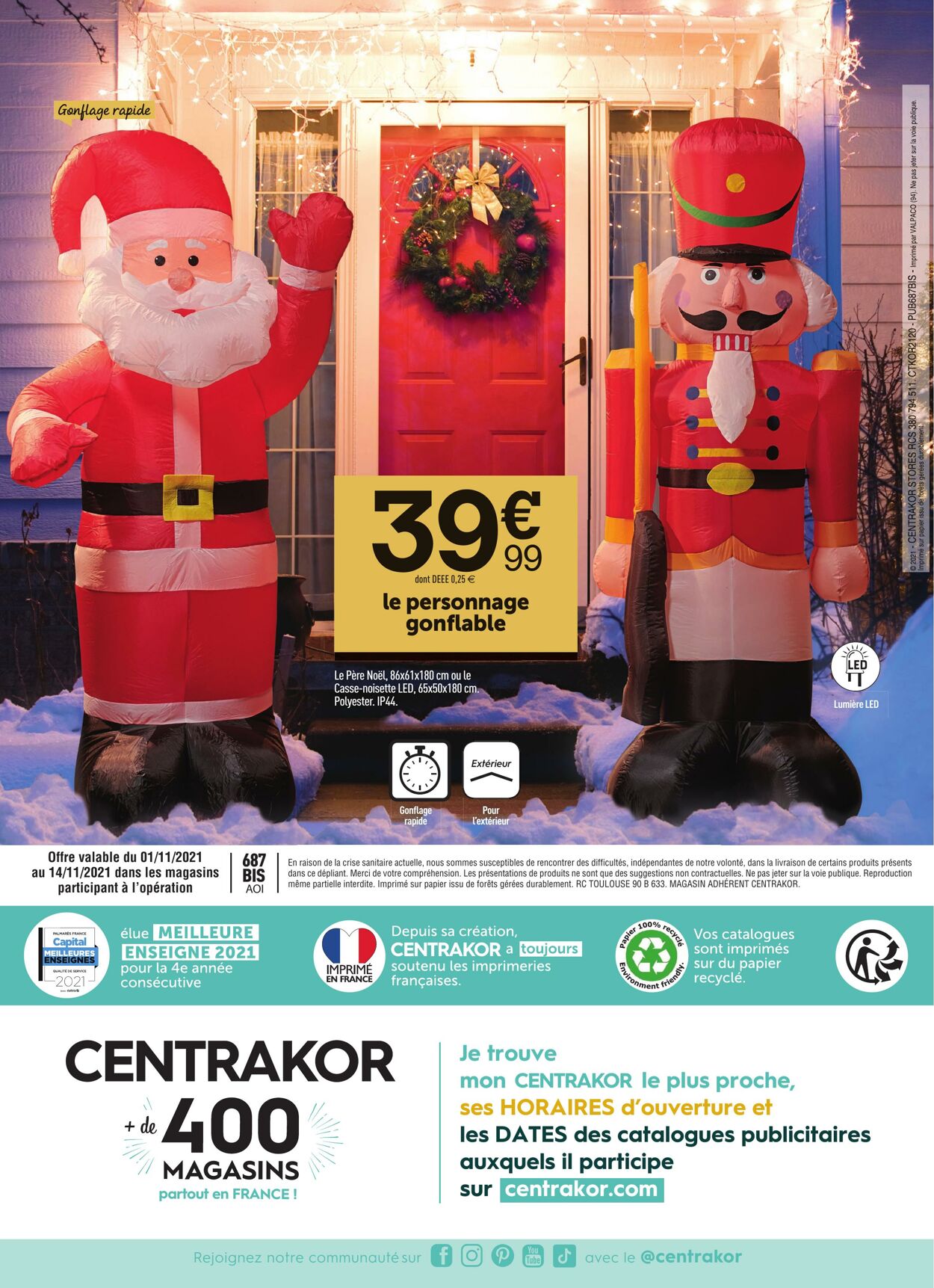 Catalogue Centrakor 01.11.2021 - 14.11.2021