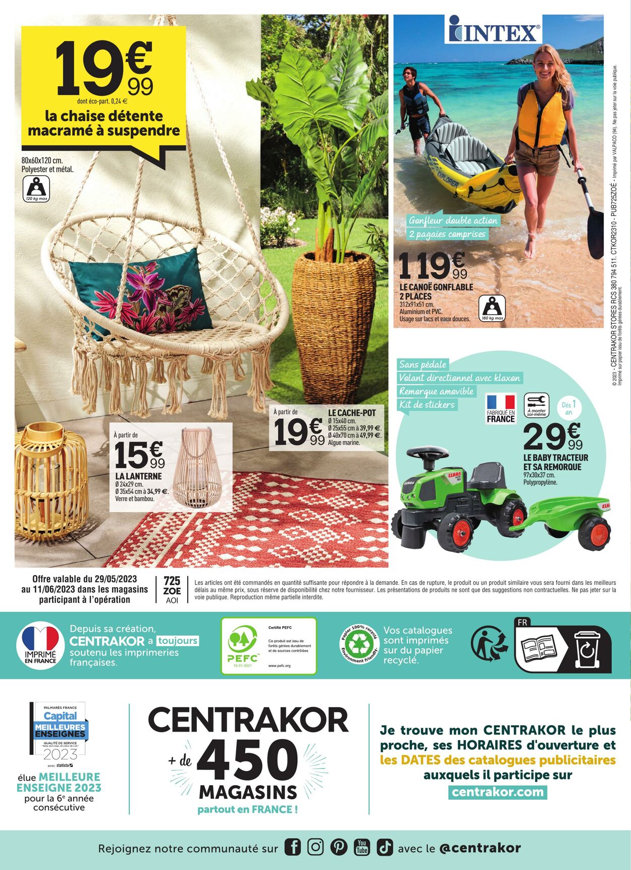 Catalogue Centrakor 29.05.2023 - 11.06.2023