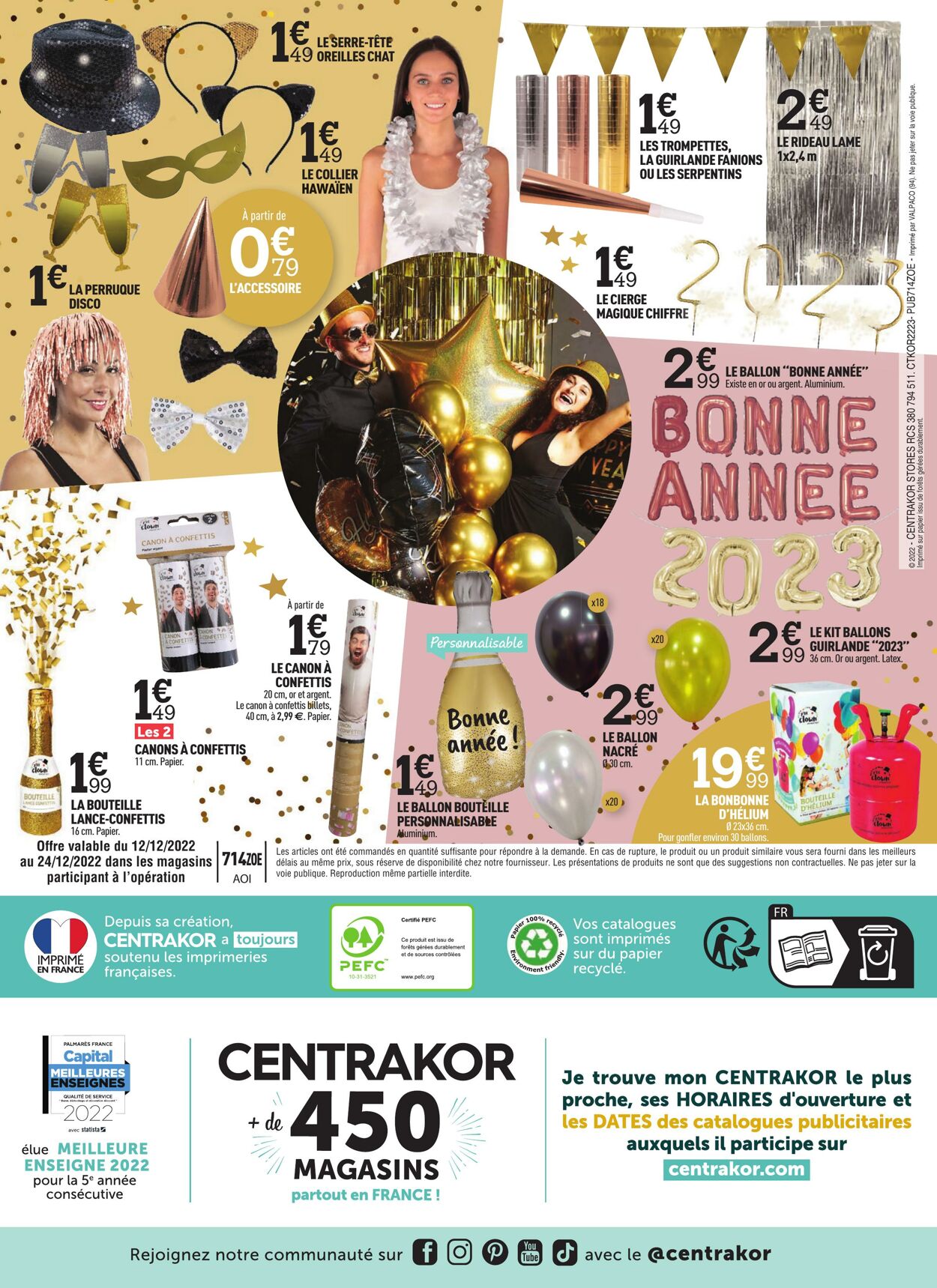Catalogue Centrakor 12.12.2022 - 24.12.2022
