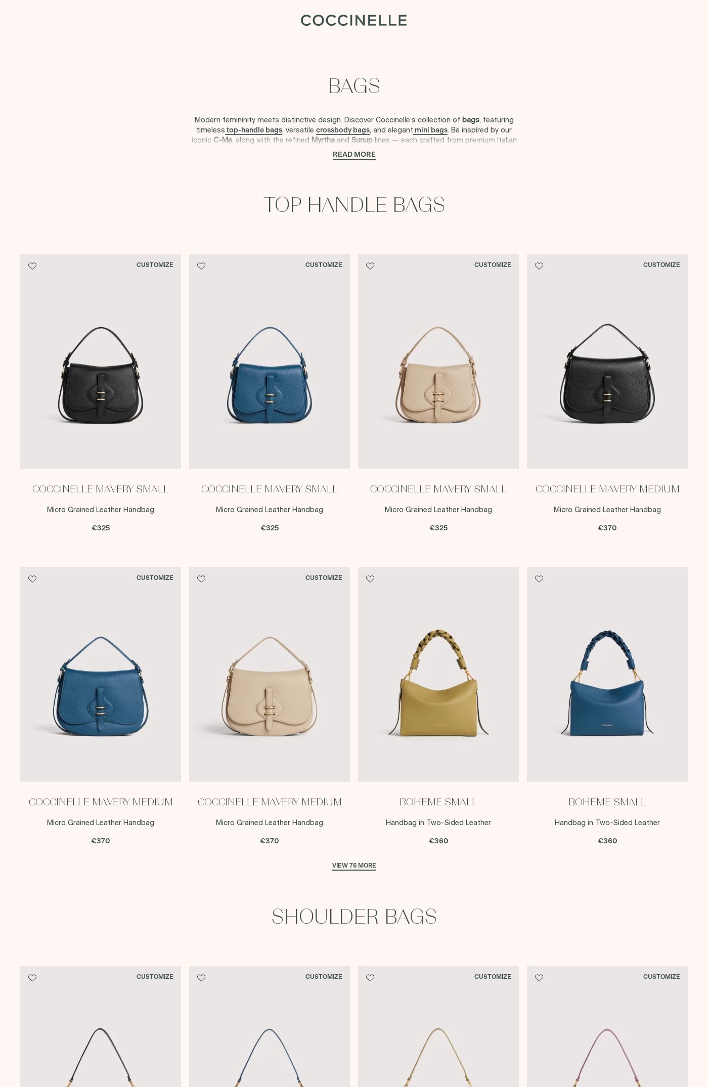 Catalogue Coccinelle 17.11.2025 - 26.11.2025