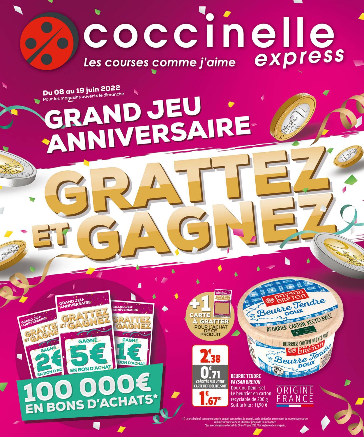 Catalogue Coccinelle 08.06.2022-19.06.2022