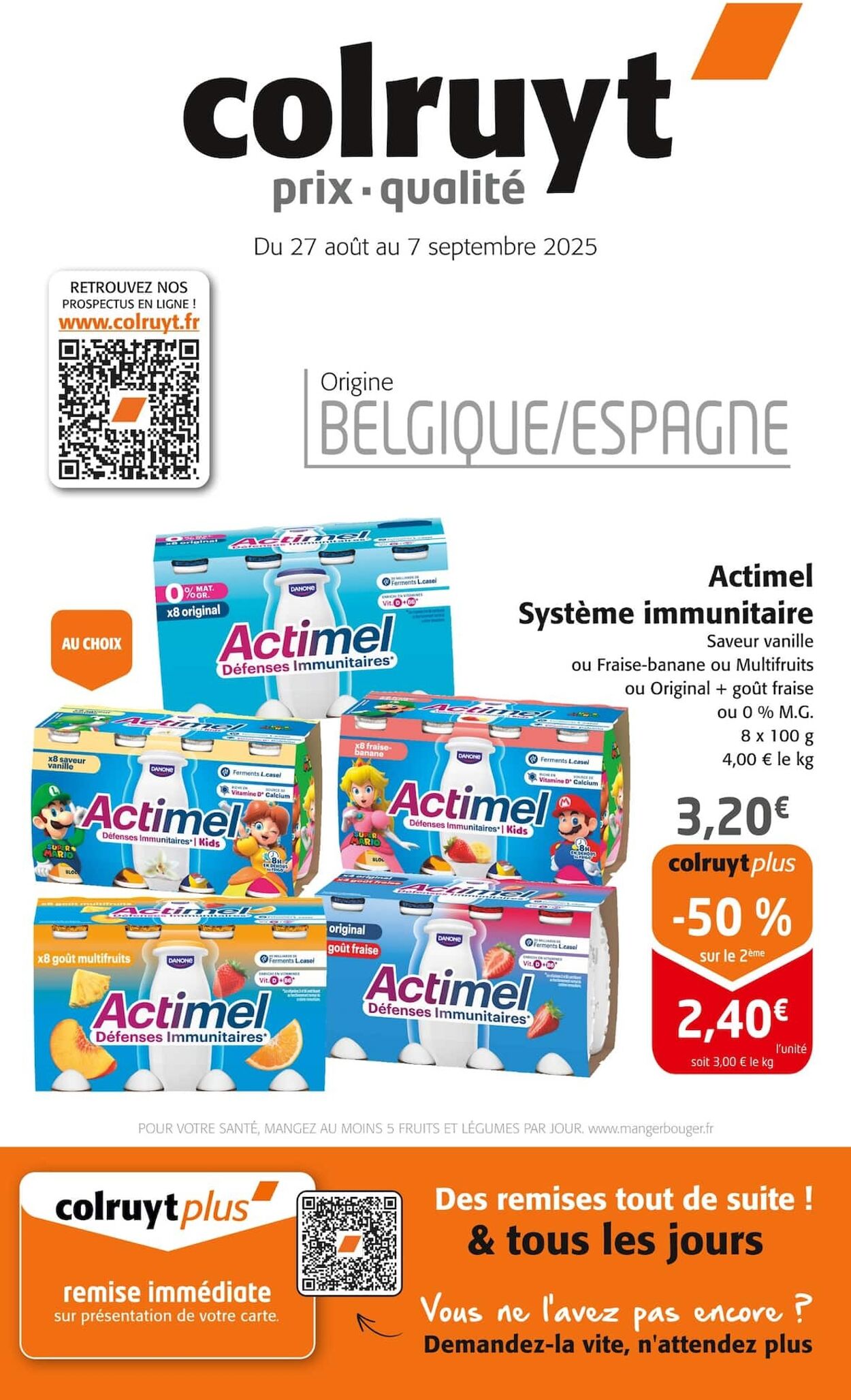 Catalogue Colruyt 26.08.2025 - 07.09.2025