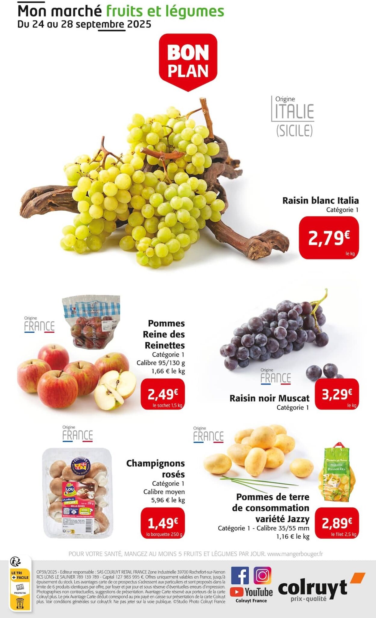 Catalogue Colruyt 23.09.2025 - 05.10.2025