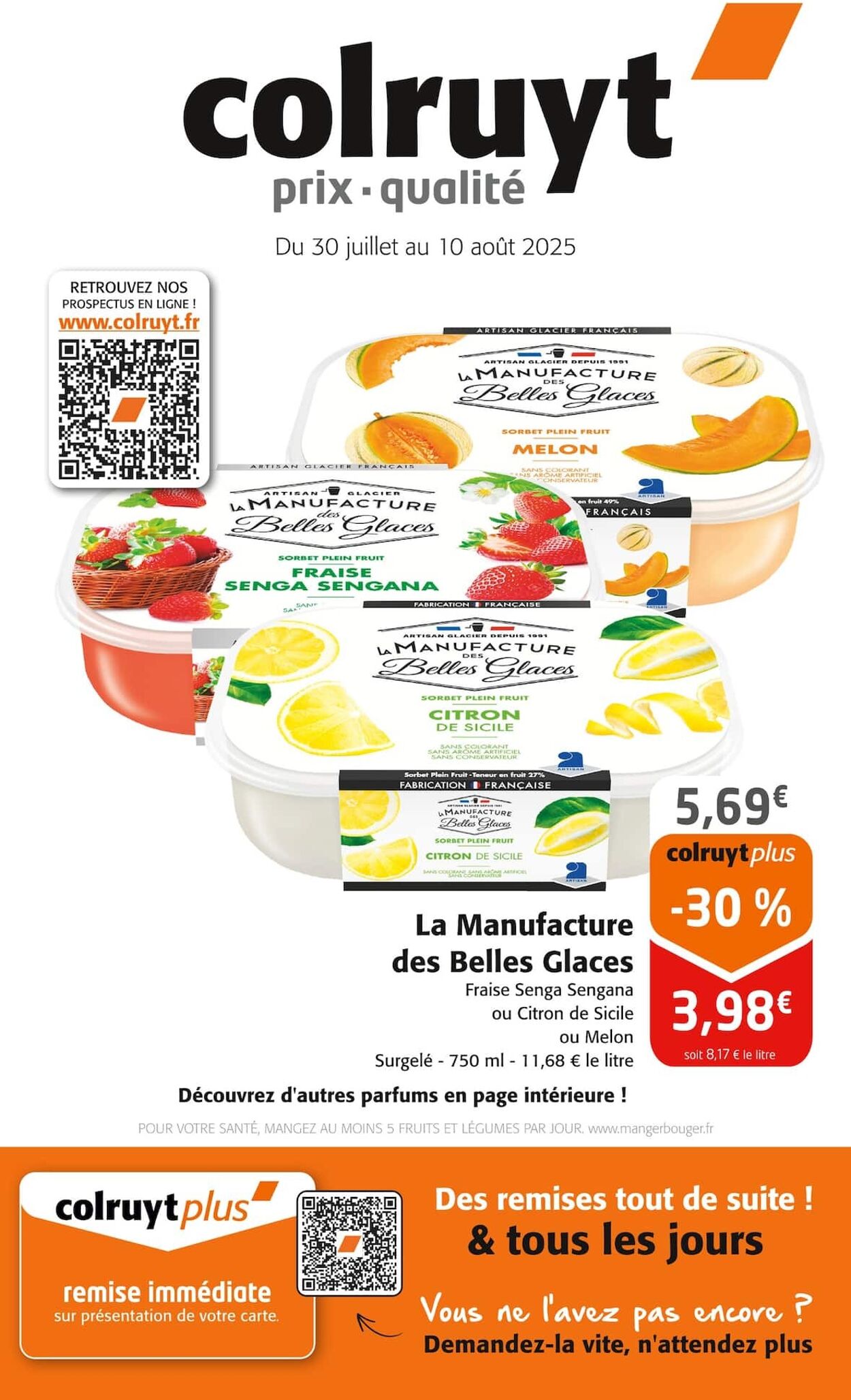 Catalogue Colruyt 29.07.2025 - 10.08.2025