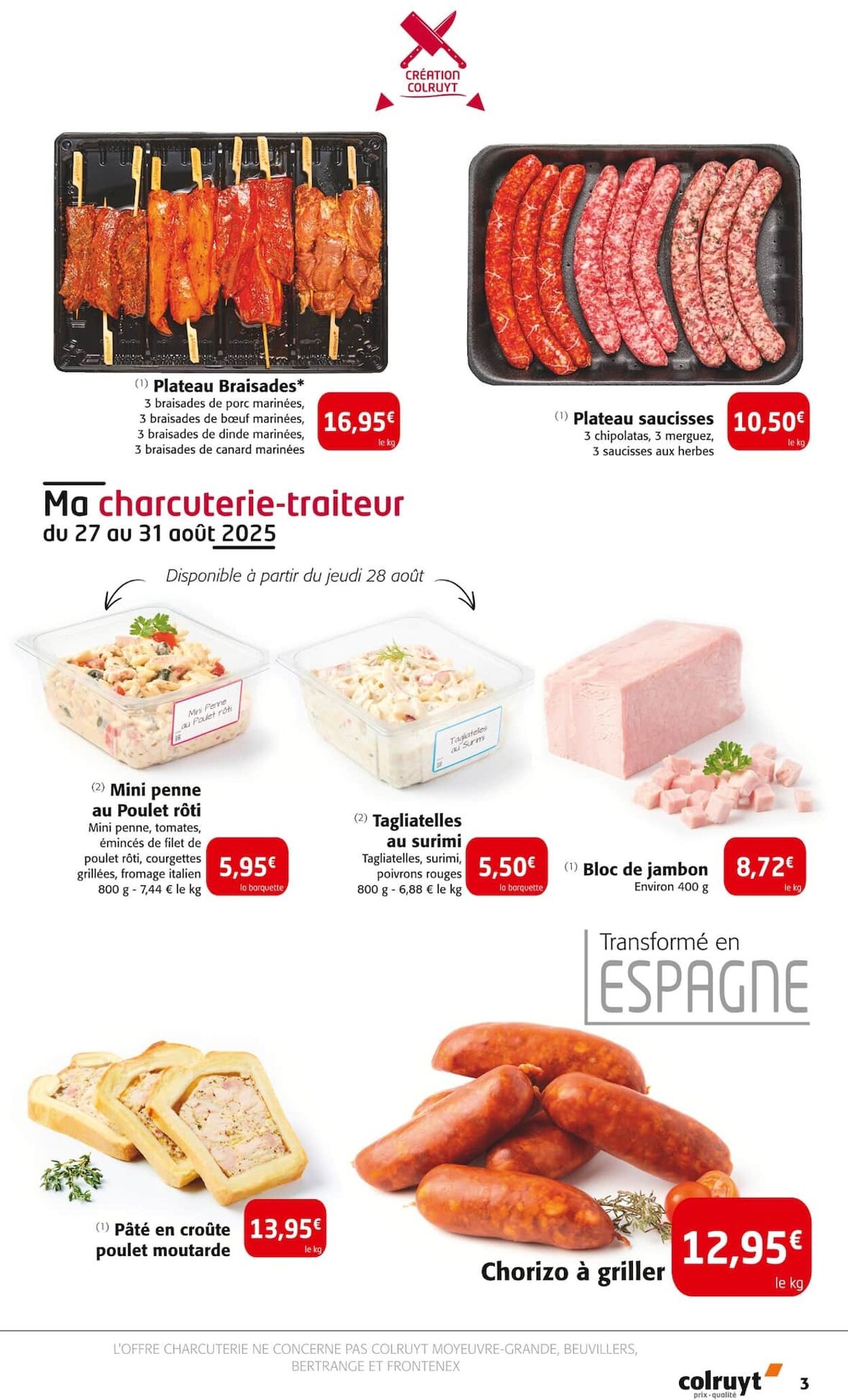 Catalogue Colruyt 26.08.2025 - 07.09.2025
