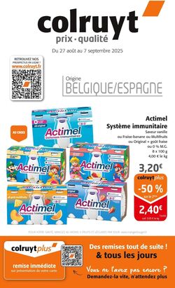 Catalogue Colruyt 26.08.2025 - 07.09.2025