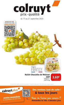 Catalogue Colruyt 16.09.2025 - 21.09.2025
