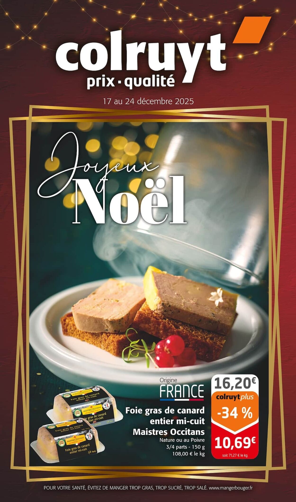 Catalogue Colruyt 16.12.2025 - 24.12.2025