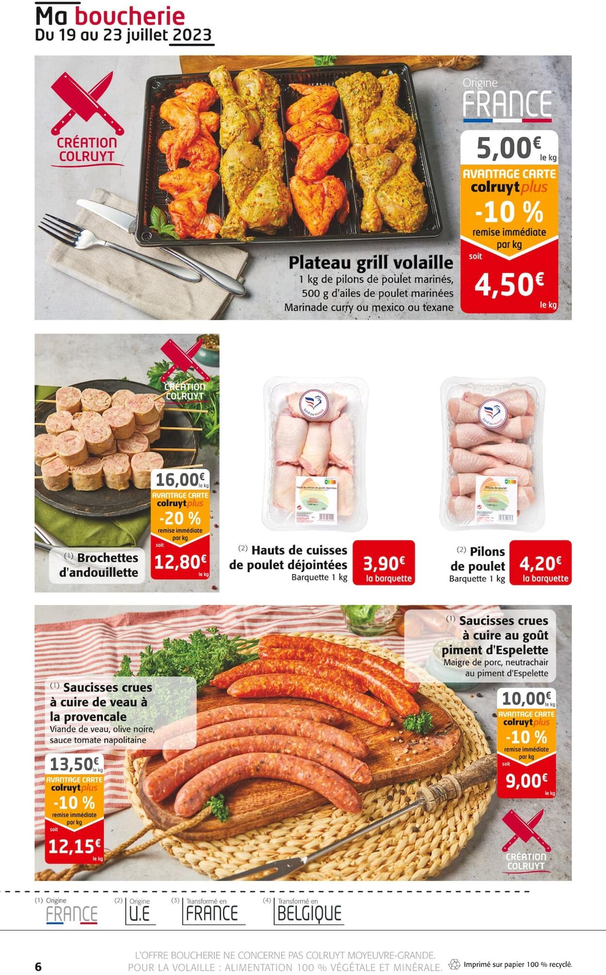 Catalogue Colruyt 19.07.2023 - 30.07.2023