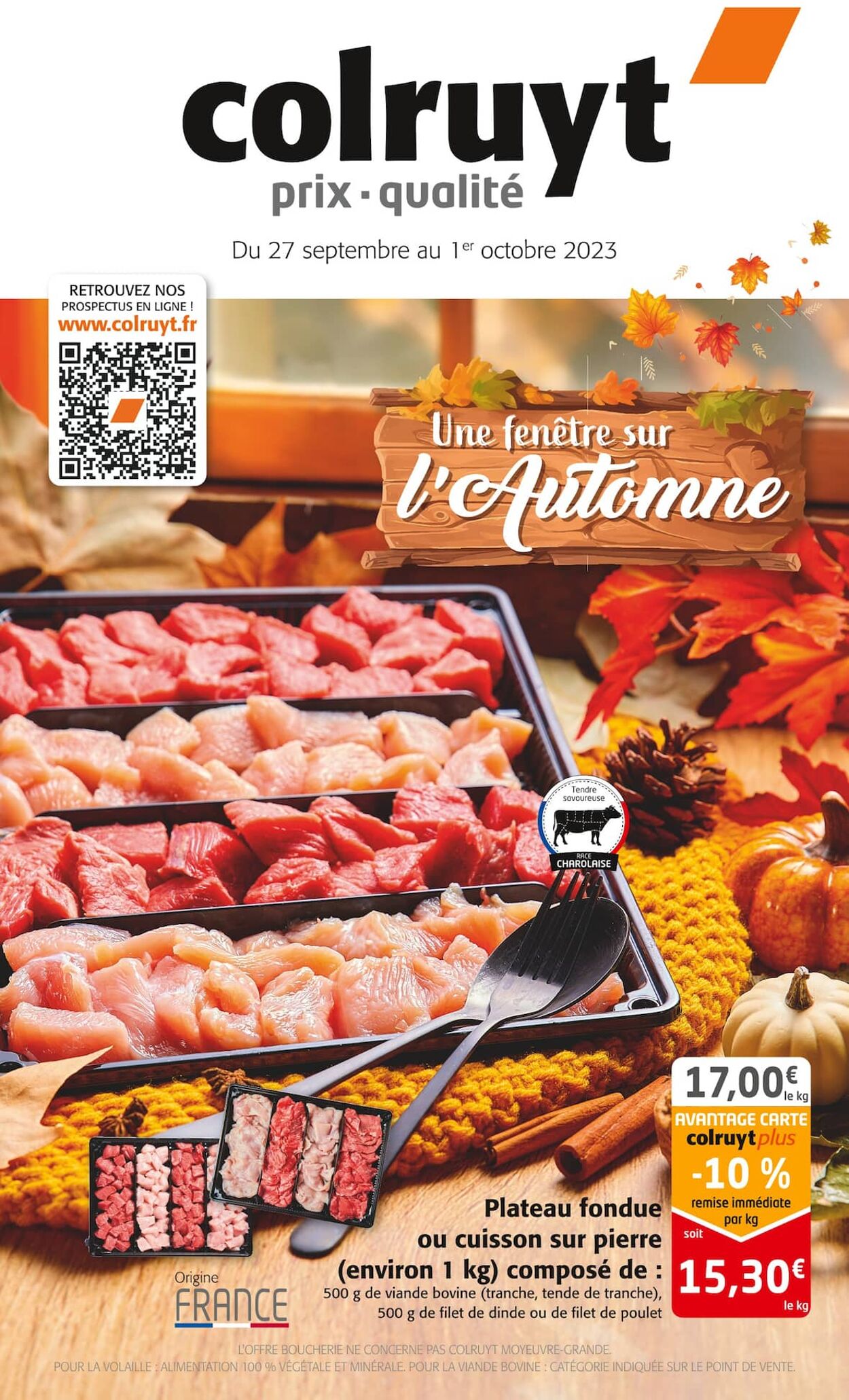 Catalogue Colruyt 27.09.2023 - 01.10.2023