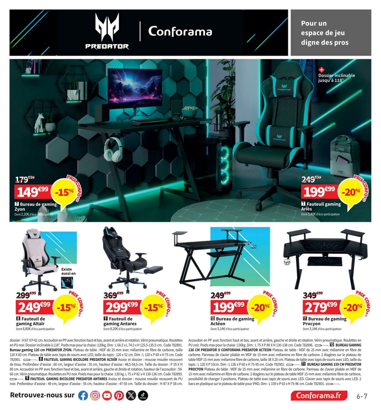 Catalogue Conforama 06.08.2024 - 27.08.2024