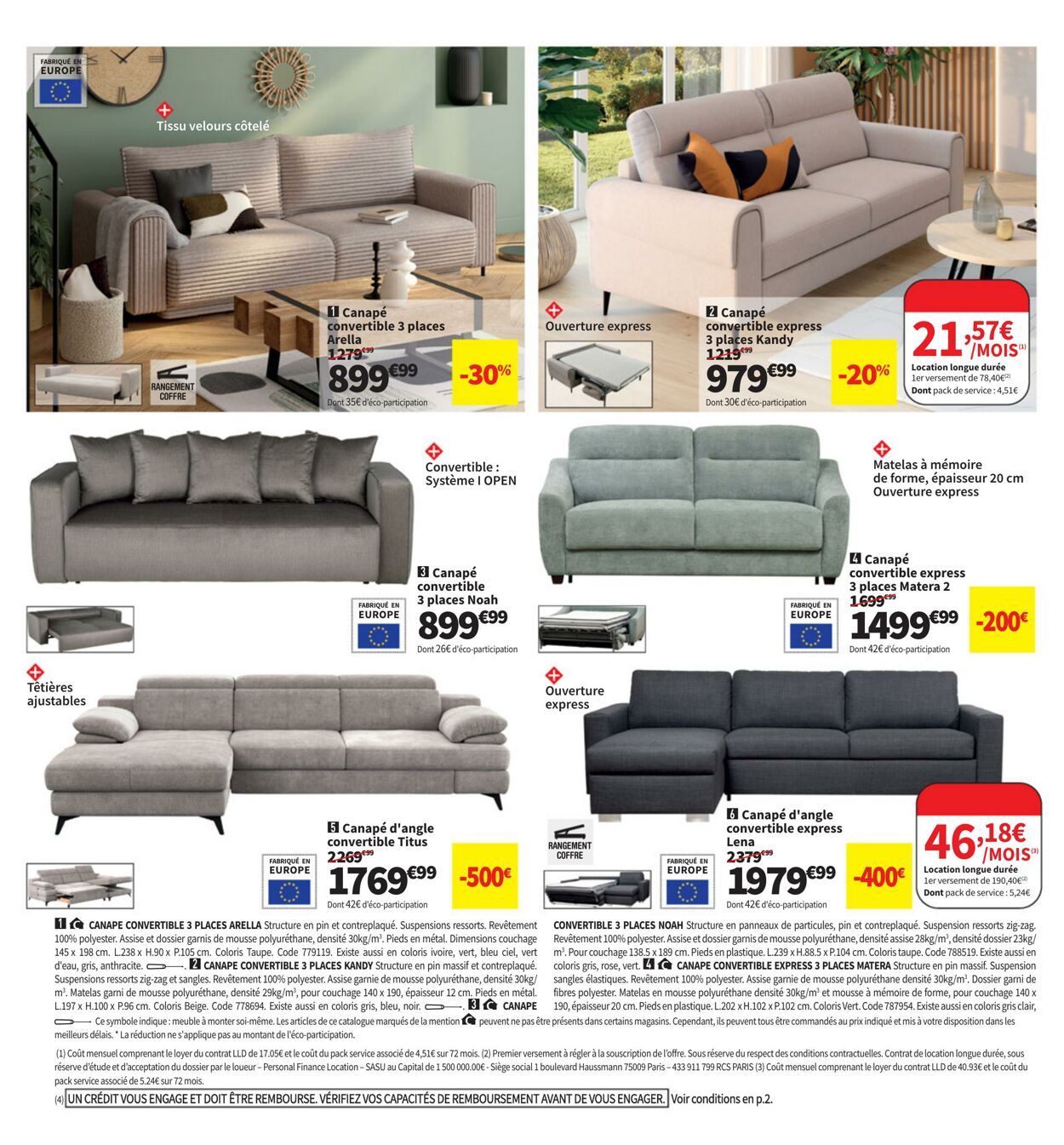 Catalogue Conforama 06.08.2024 - 27.08.2024