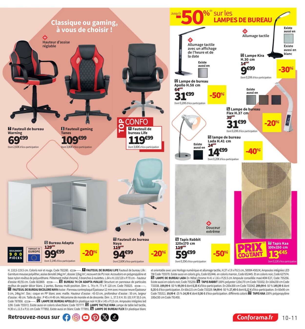 Catalogue Conforama 06.08.2024 - 27.08.2024