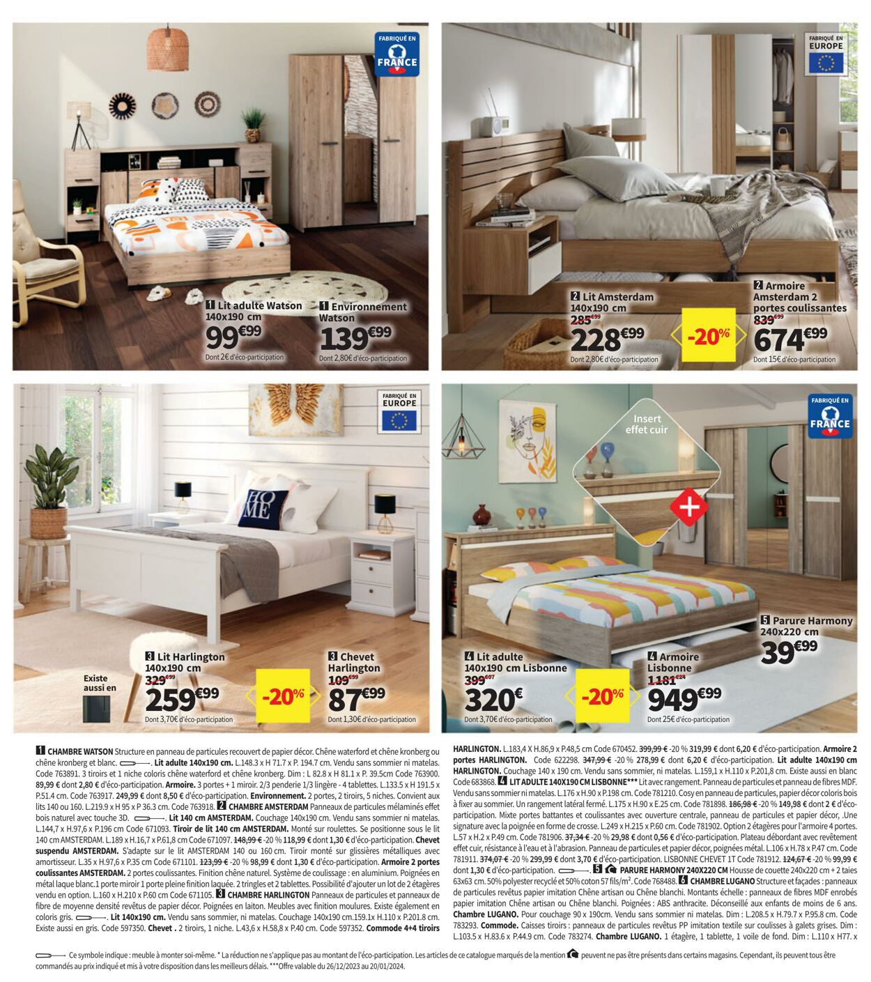 Catalogue Conforama 28.12.2023 - 22.01.2024