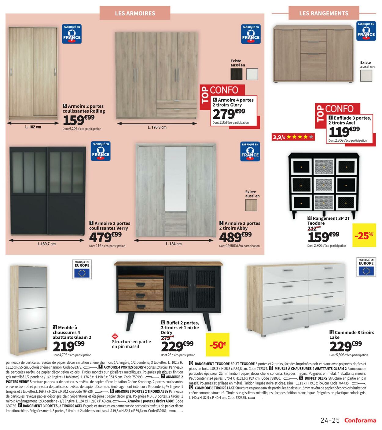 Catalogue Conforama 28.12.2023 - 22.01.2024