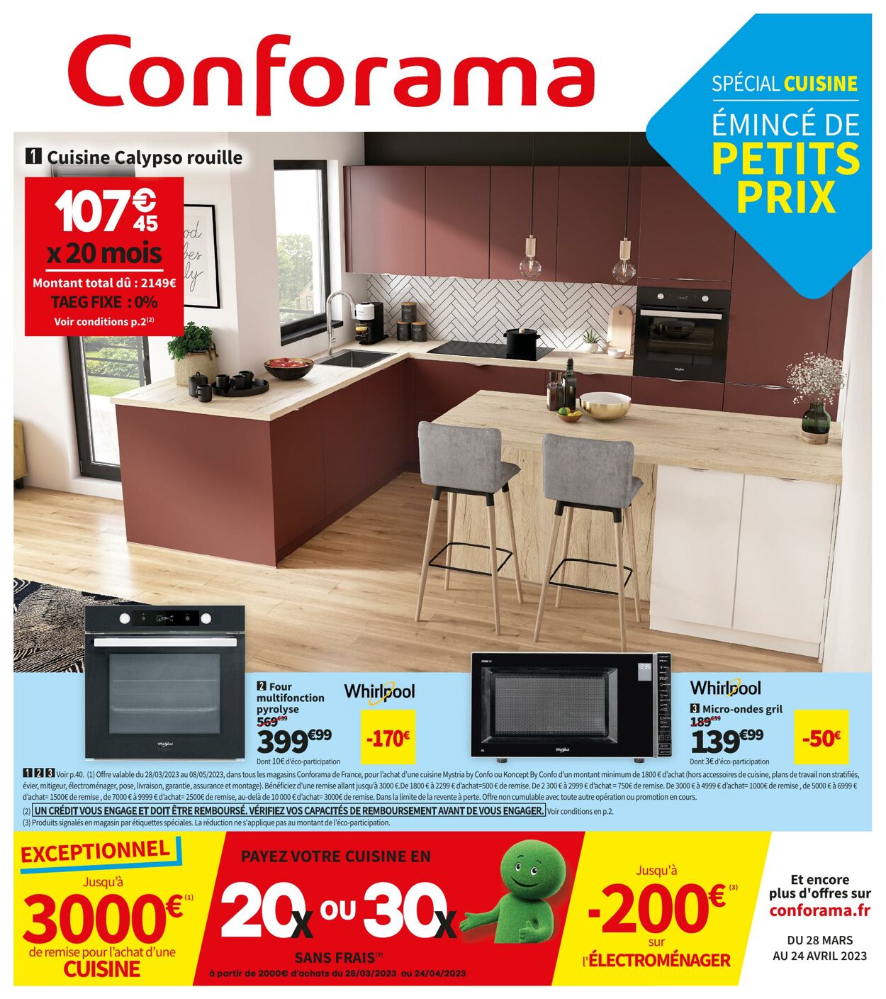 Catalogue Conforama 28.03.2023 - 24.04.2023